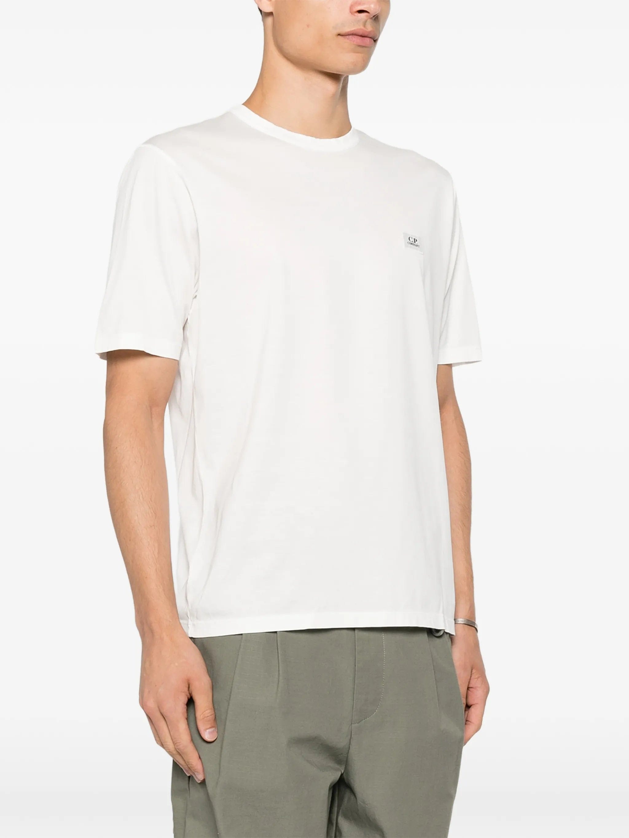 C.P. Company logo - patch jersey T - shirt
