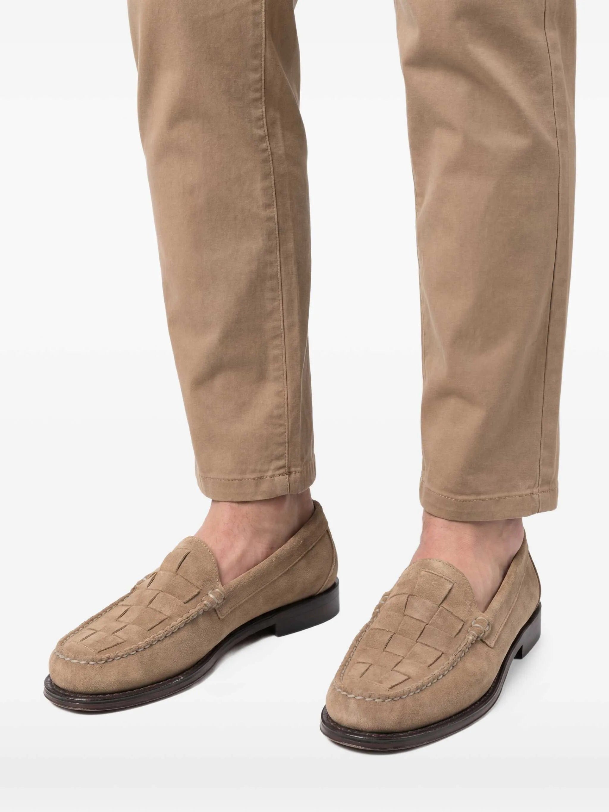 G.h.bass woven heritage venetian loafers