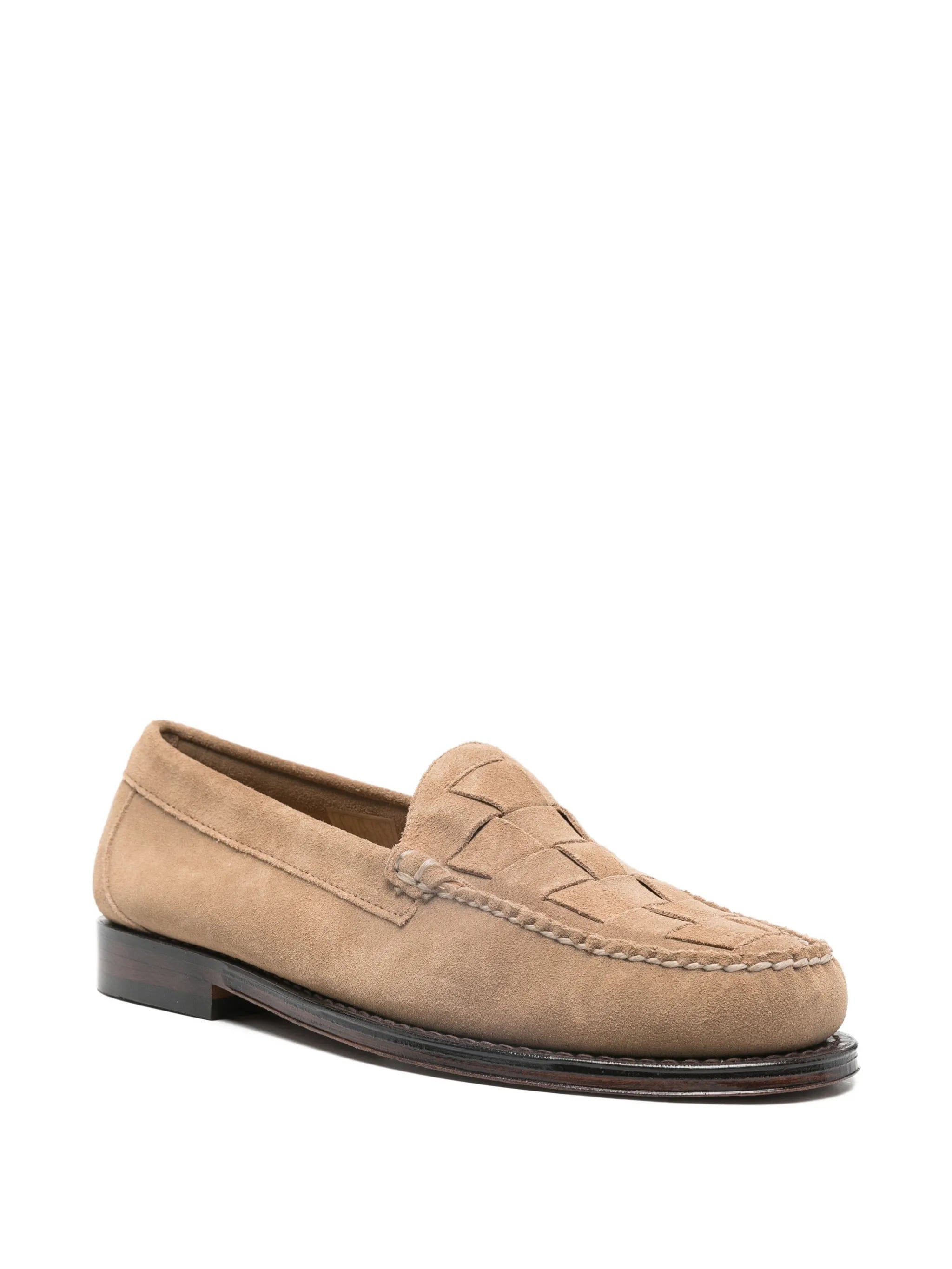 G.h.bass woven heritage venetian loafers