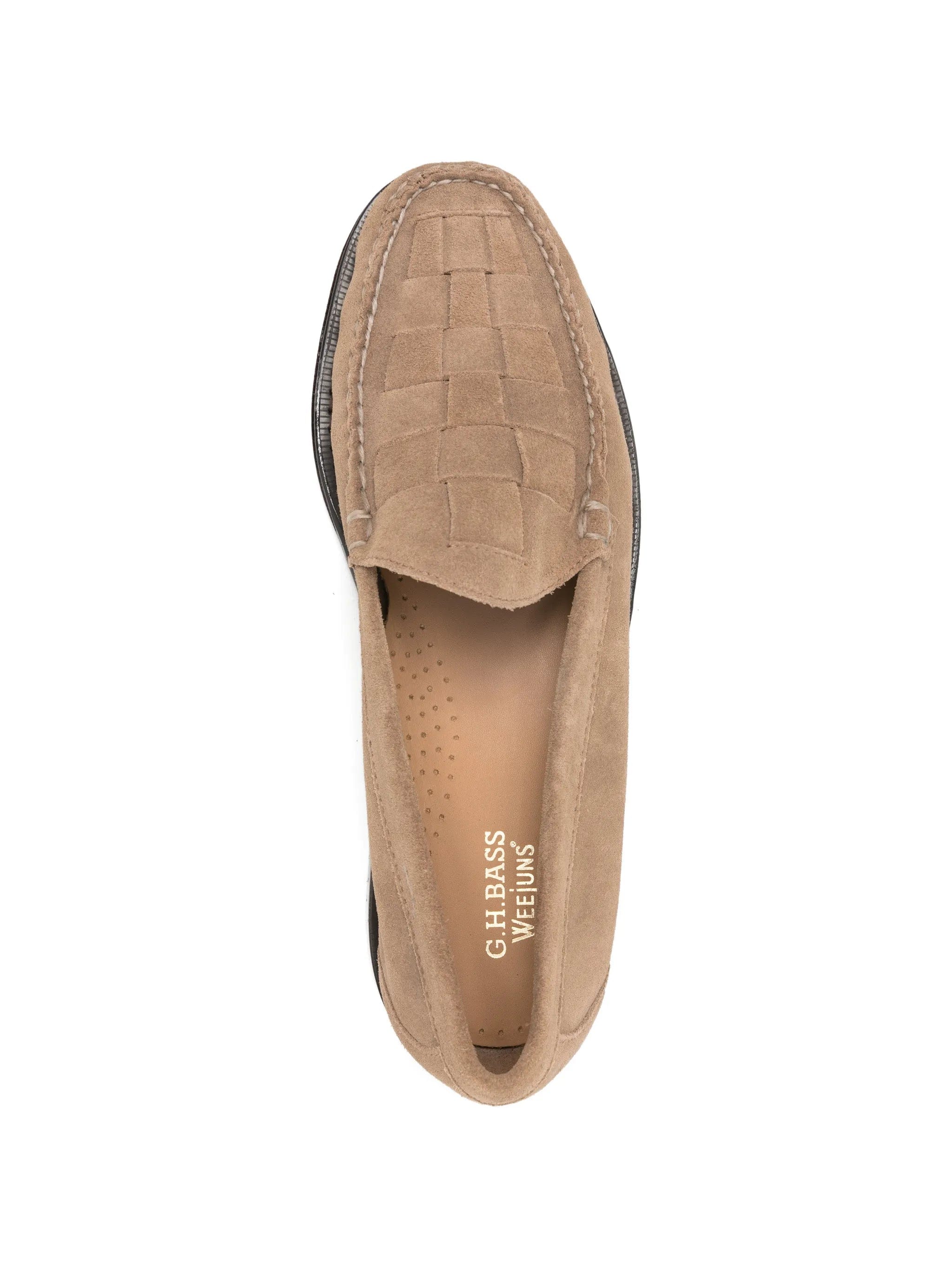 G.h.bass woven heritage venetian loafers