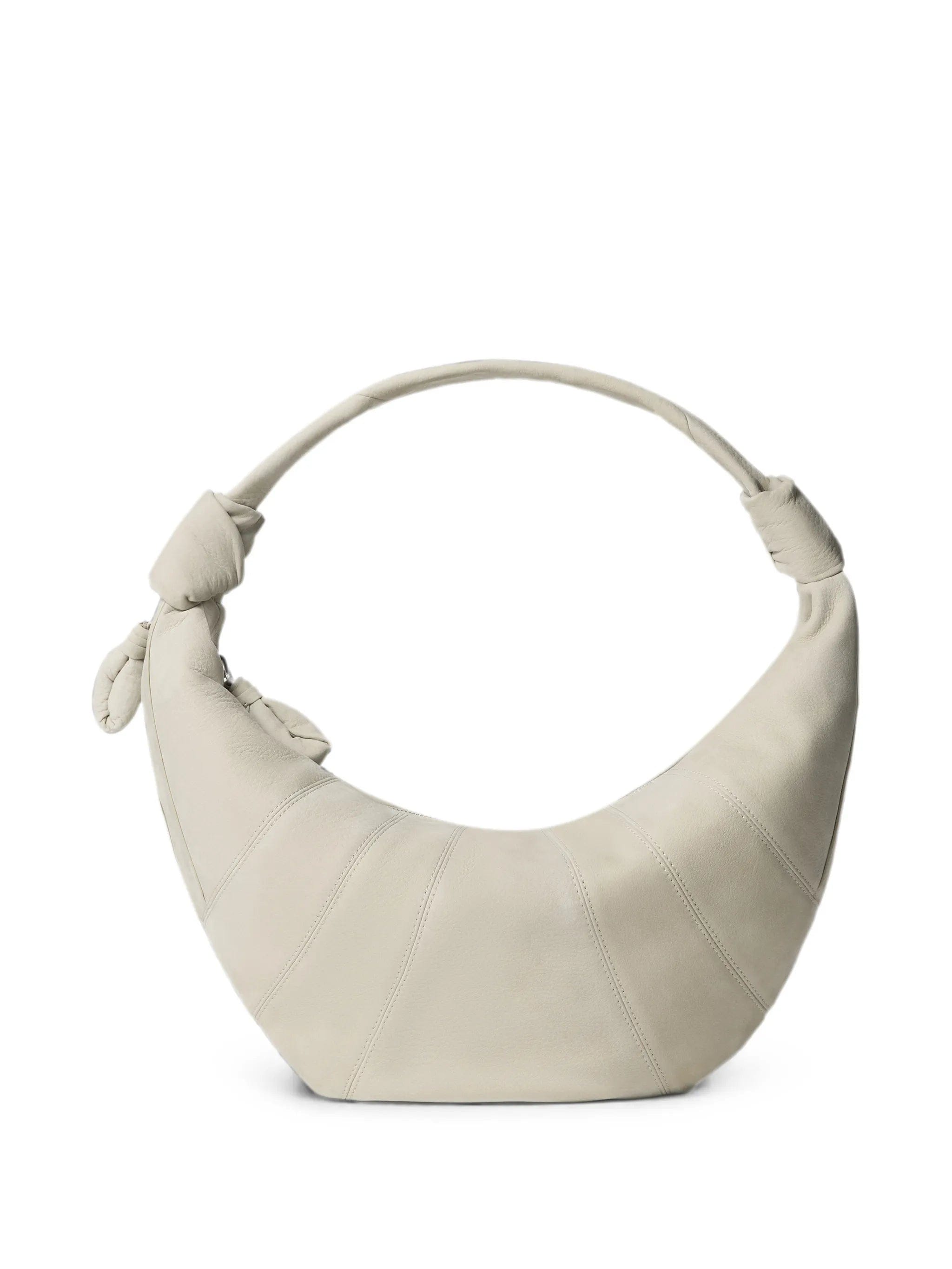 Lemaire Fortune Croissant bag in alpaca nubuck
