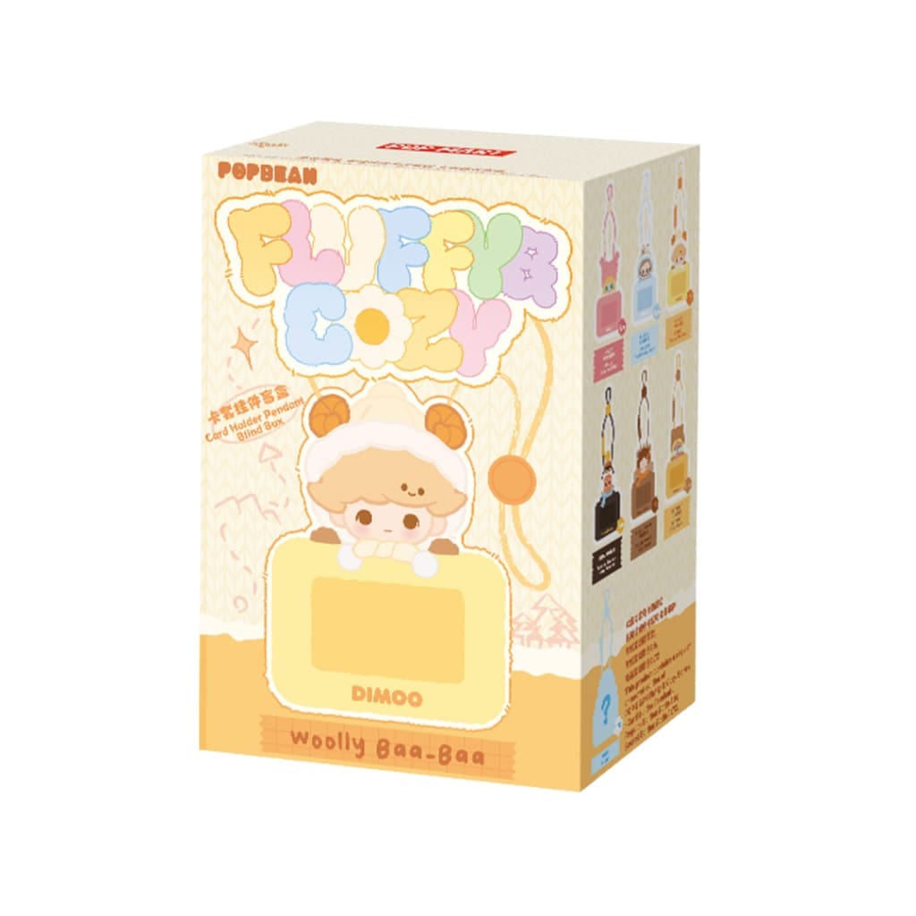 Pop Mart POP BEAN Fluffy & Cozy Series - Card Holder Pendant Blind Box