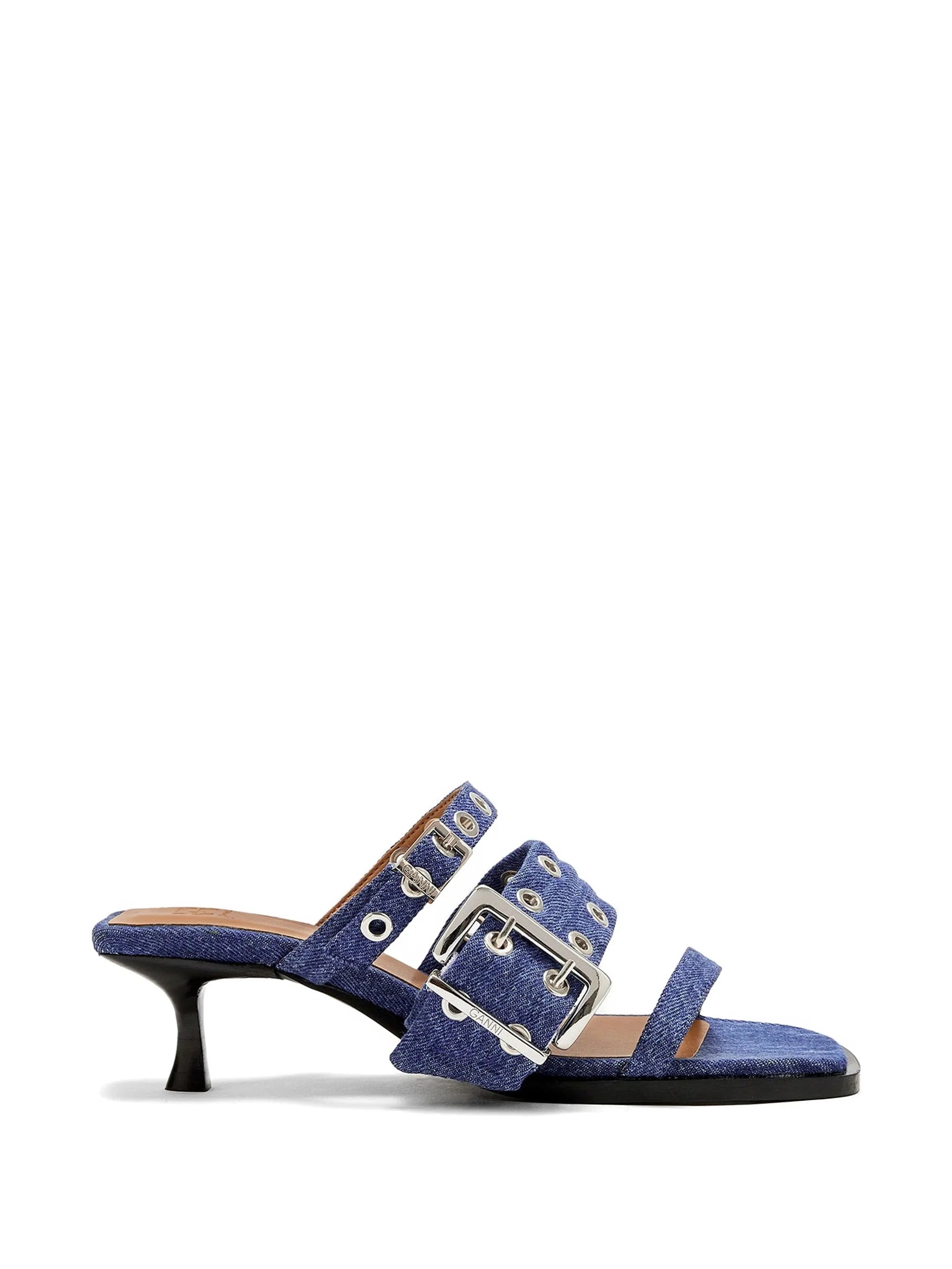 GANNI buckle - strap sandals