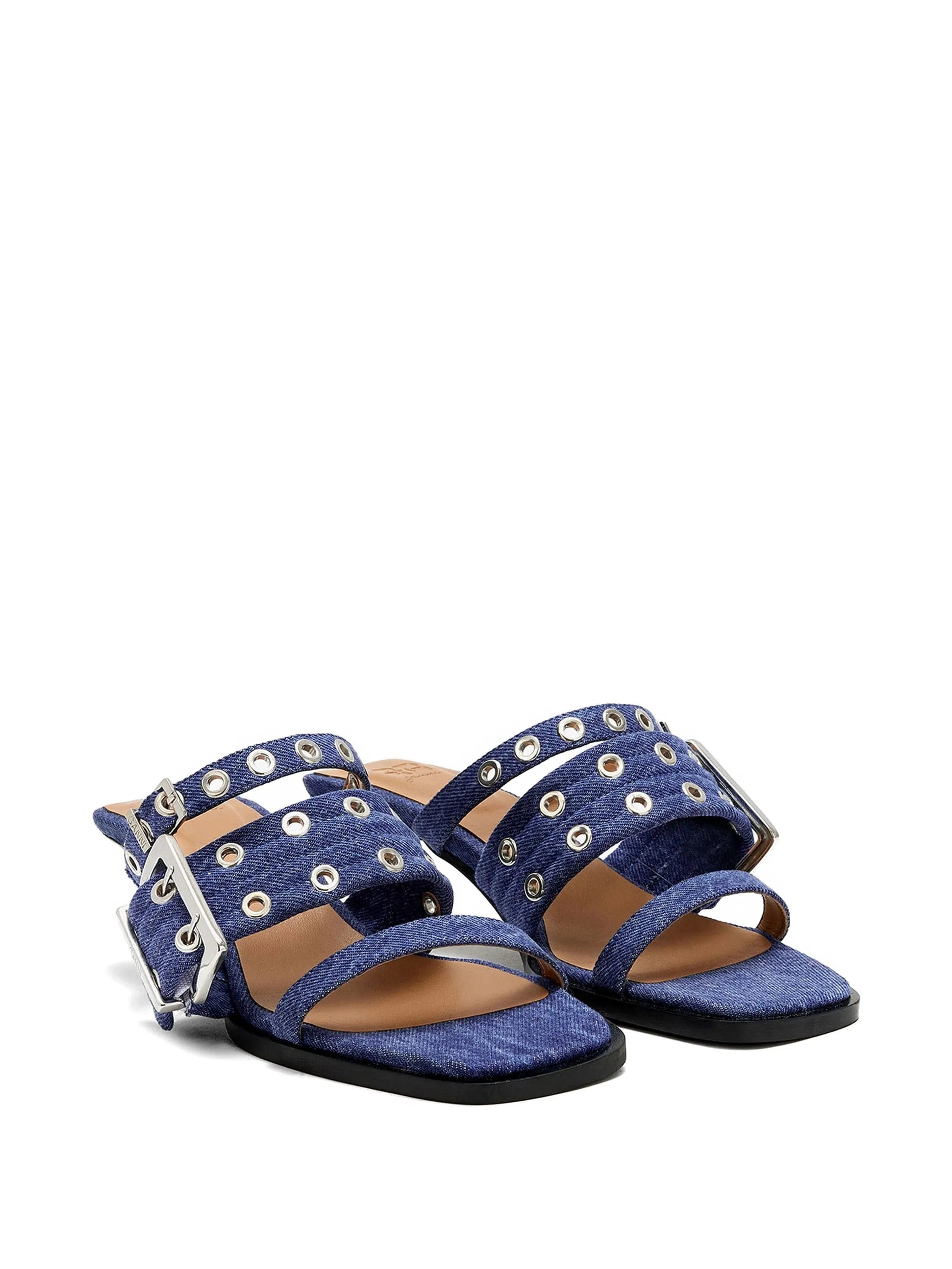 GANNI buckle - strap sandals