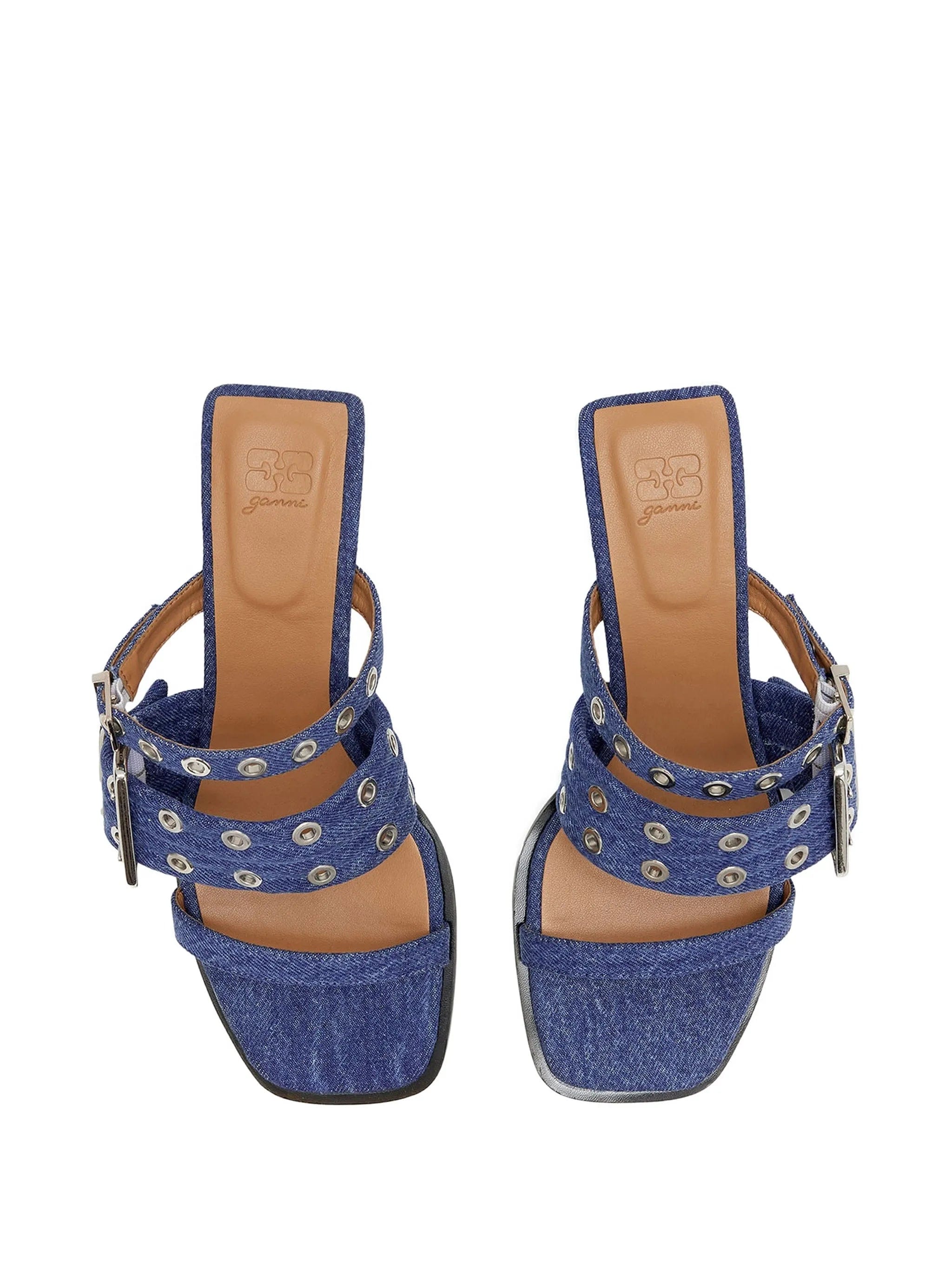 GANNI buckle - strap sandals