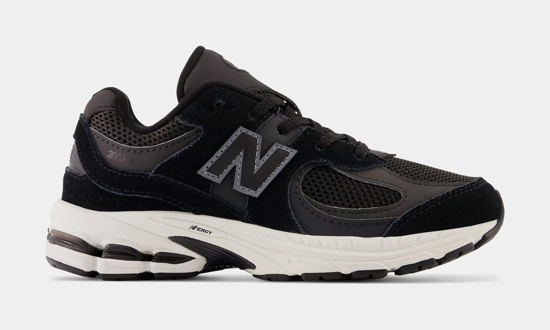 Newbalance 2002R Preschool Running Shoes (Black/White)