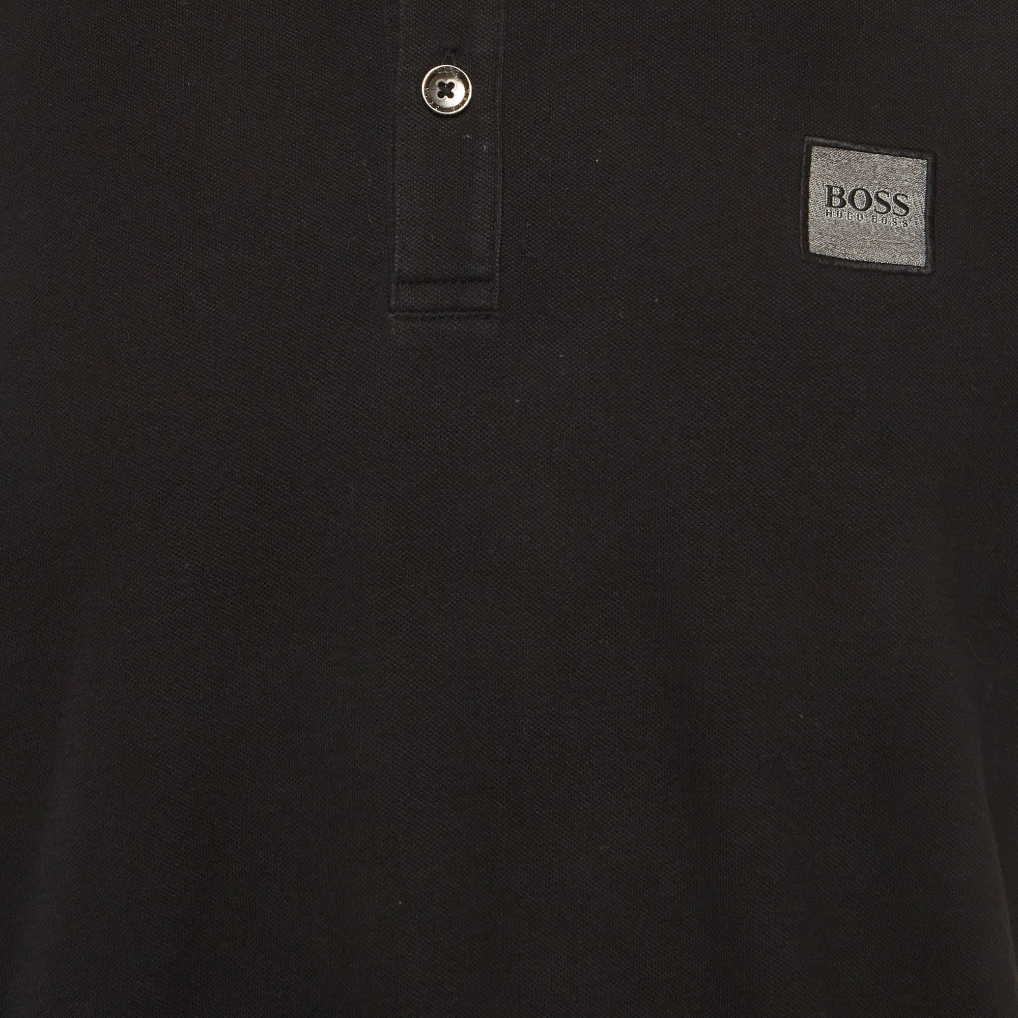 Hugo Boss Boss By Hugo Boss Brown Mesh Jersey Polo T - Shirt