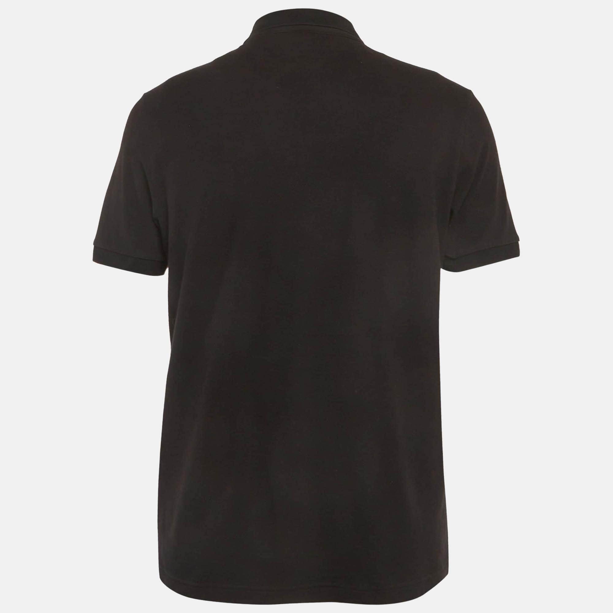 Hugo Boss Boss By Hugo Boss Brown Mesh Jersey Polo T - Shirt