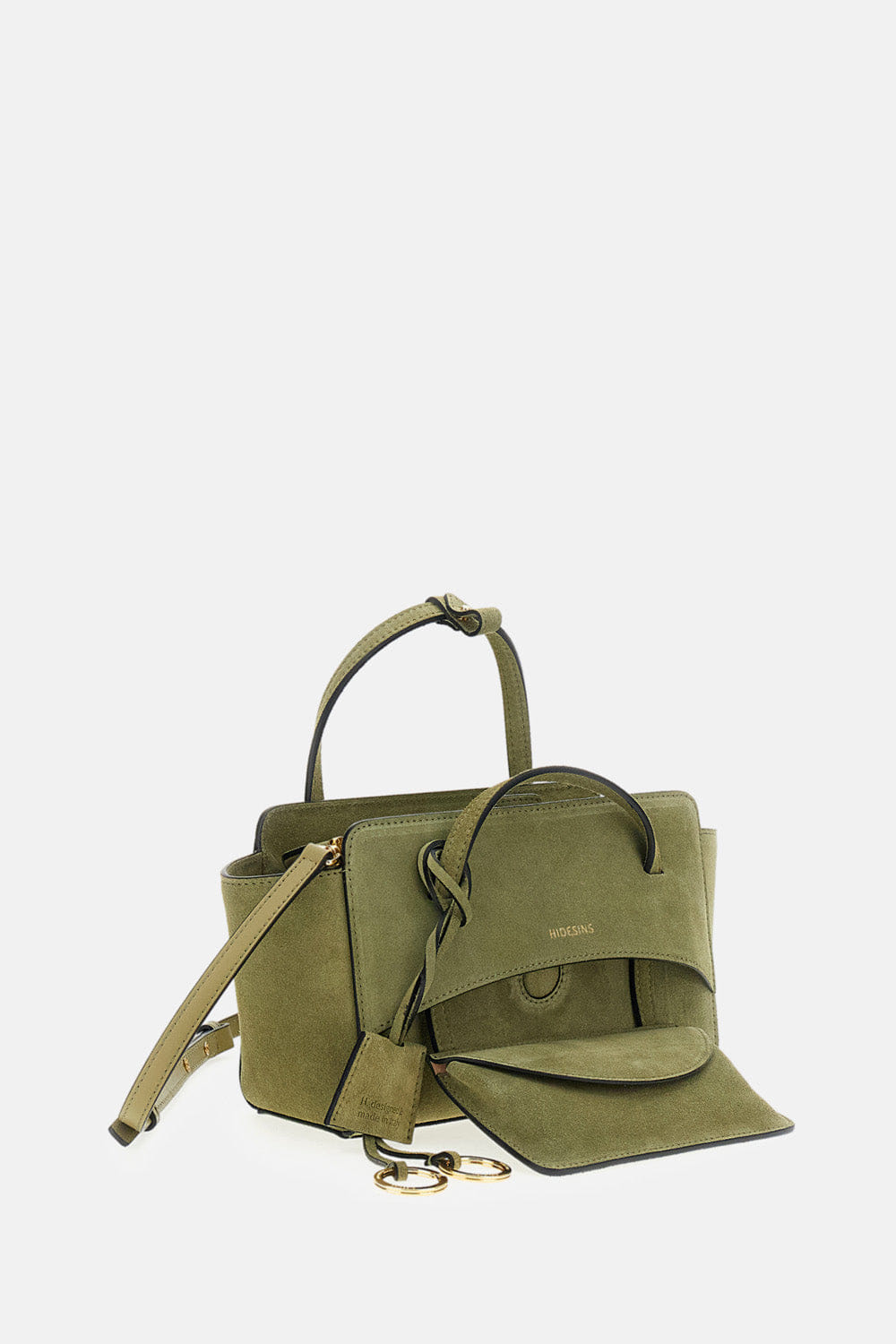 Hidesins BORSA TRACOLLA FLAP S SCAMOSCIATA