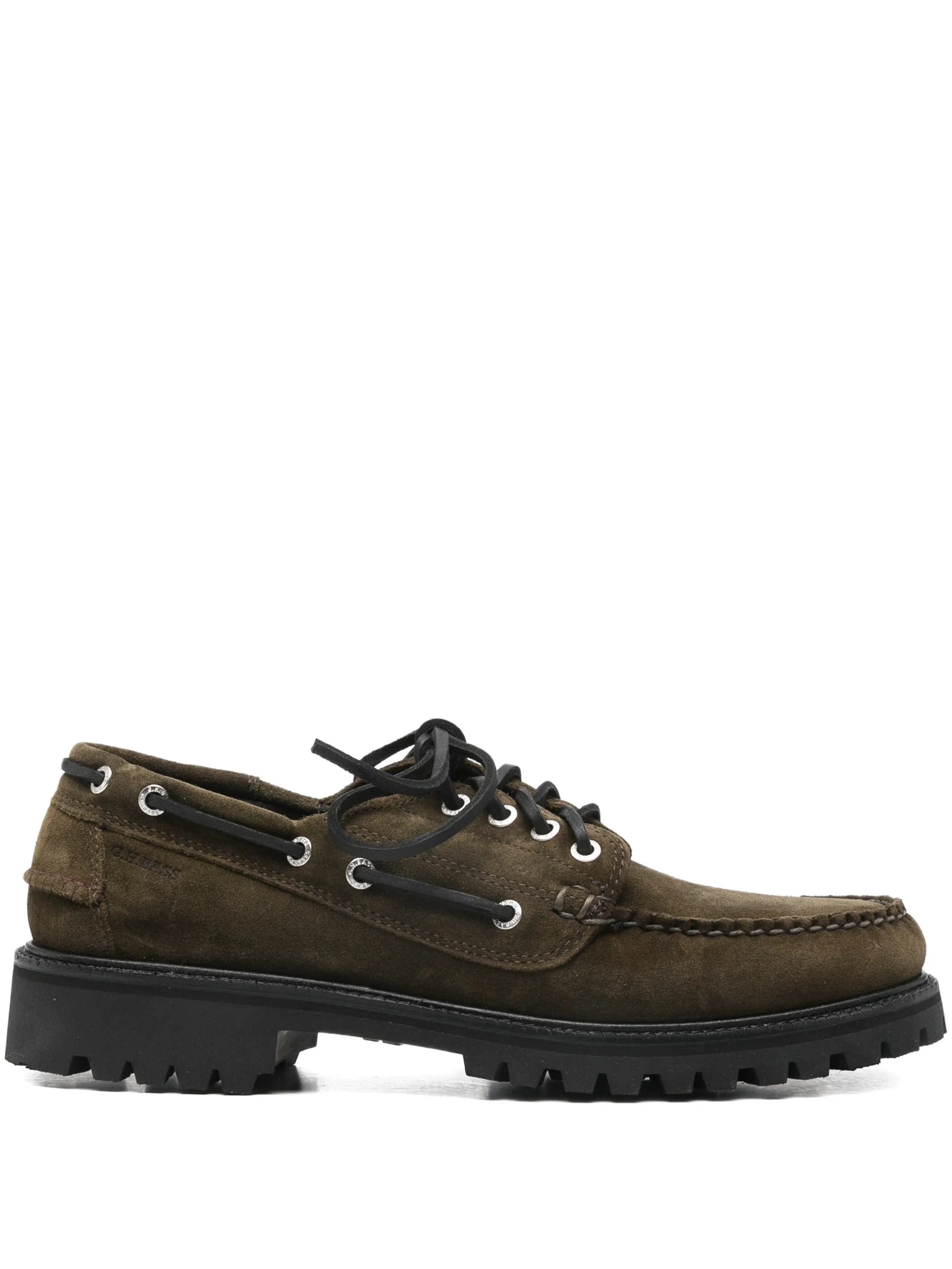 G.h.bass lace - up lug - sole boat shoes