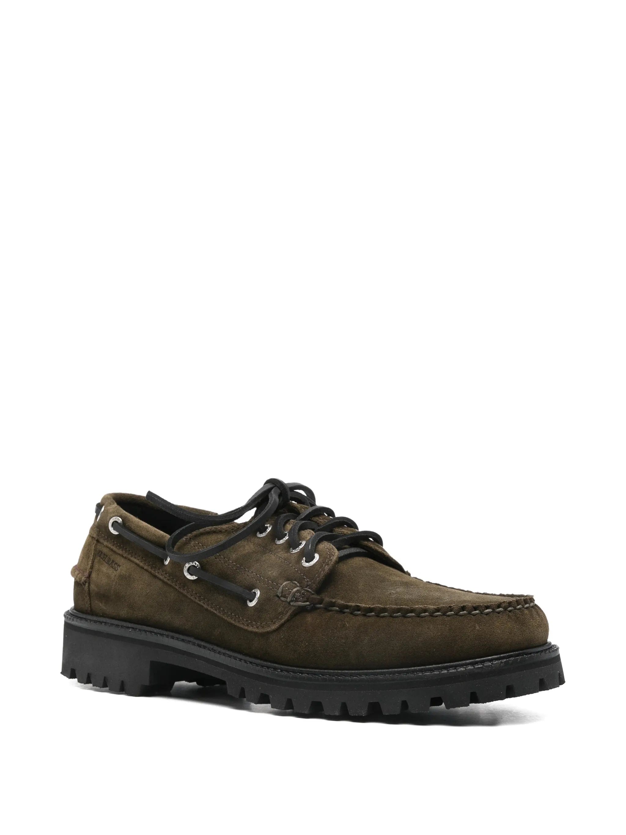 G.h.bass lace - up lug - sole boat shoes