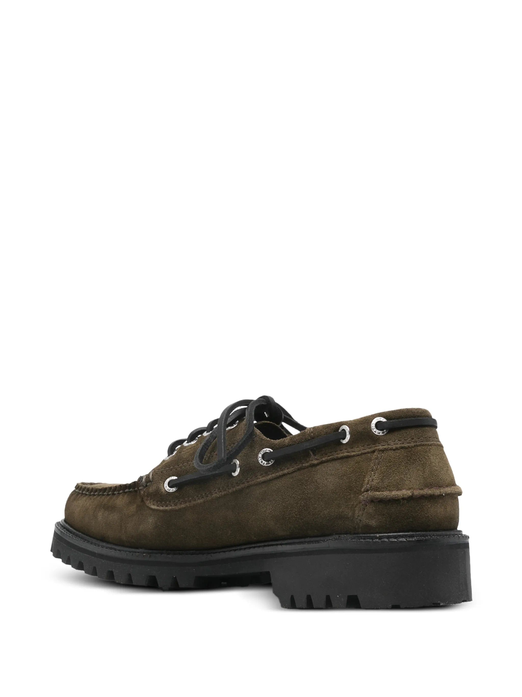 G.h.bass lace - up lug - sole boat shoes