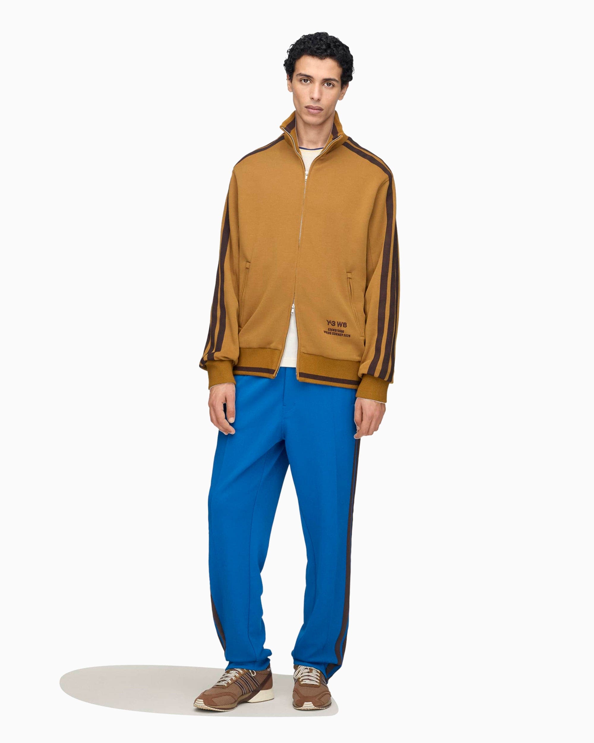 Y-3 Sudadera con cremallera con logo Y - 3 x Wales Bonner para hombre