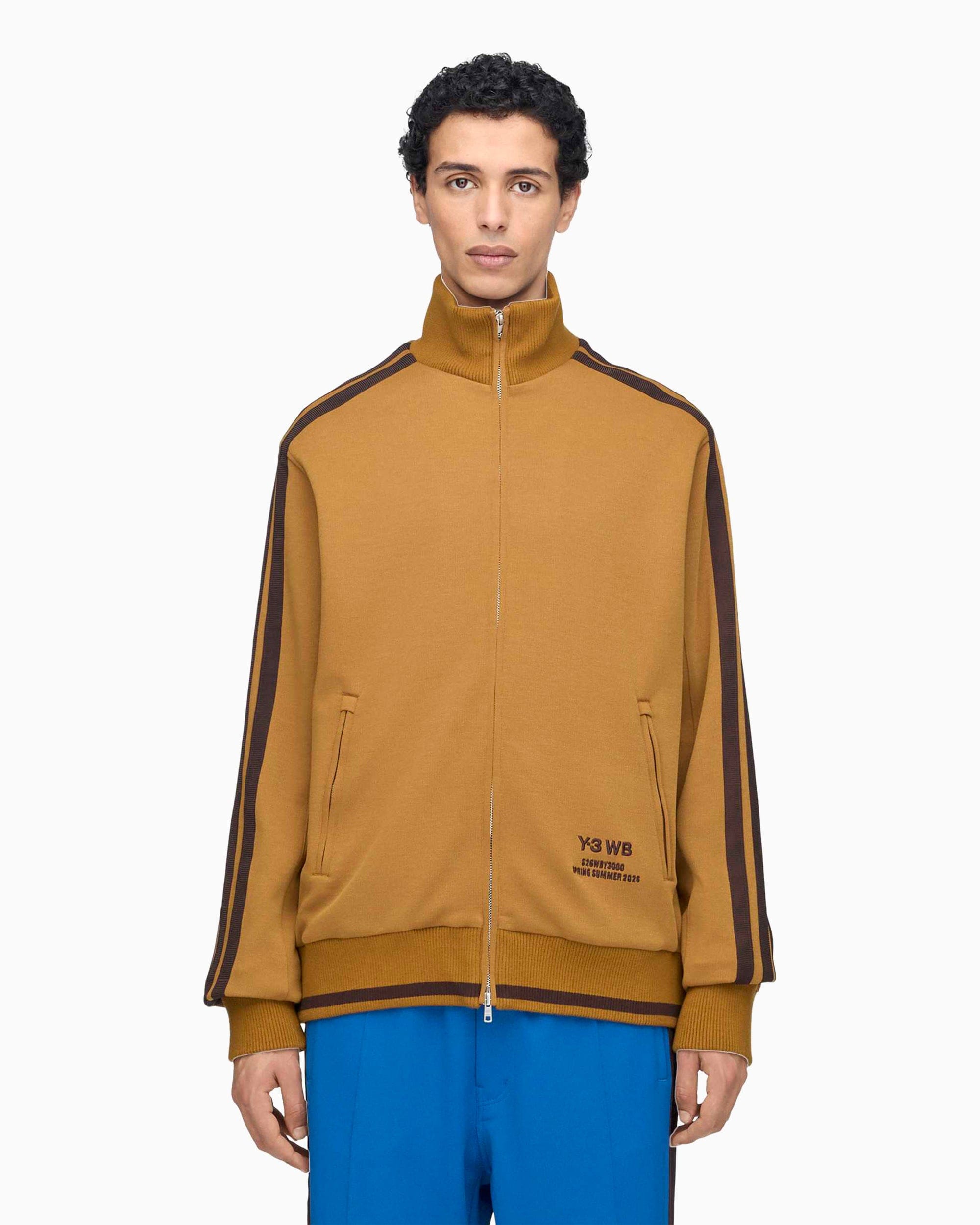 Y-3 Sudadera con cremallera con logo Y - 3 x Wales Bonner para hombre