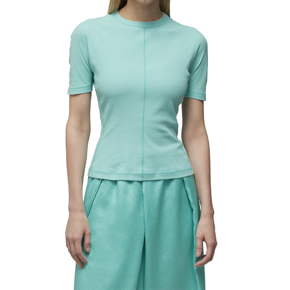 Y - 3 FITTED SHORT SLEEVE T-Shirt (WOMEN)