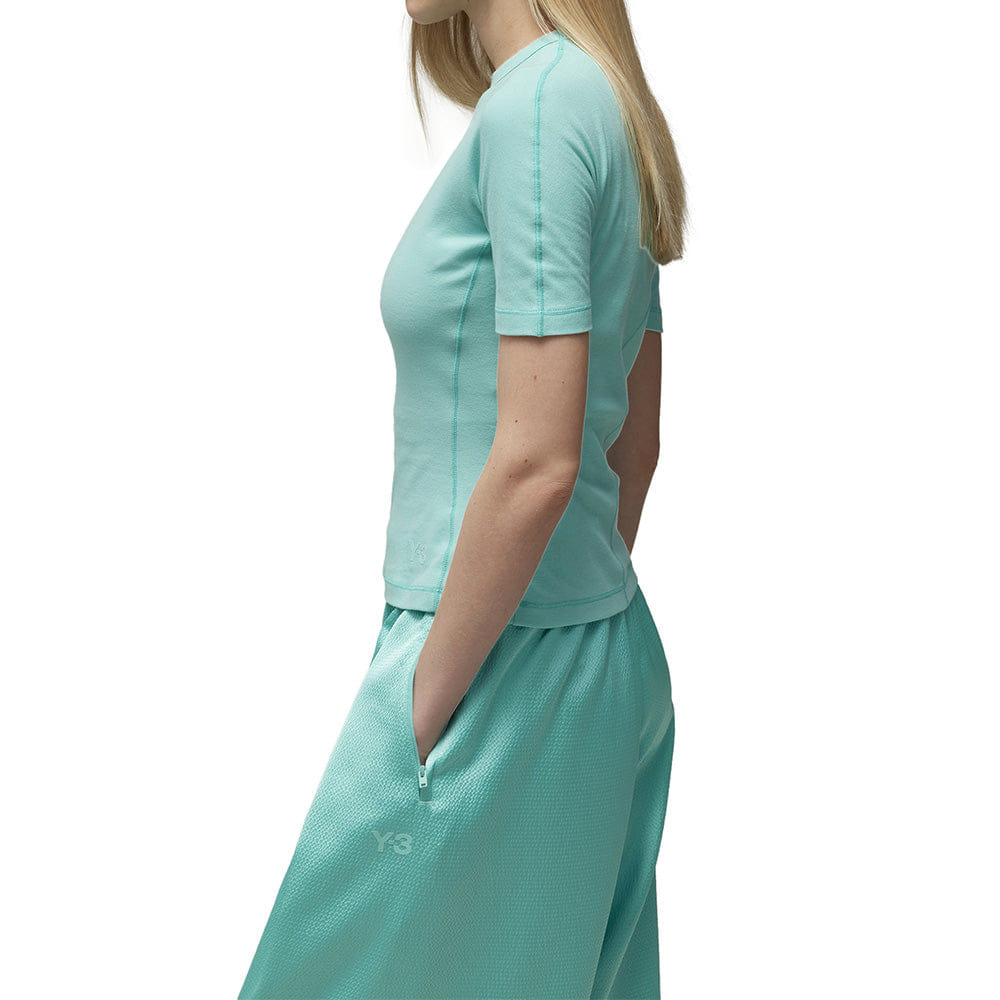 Y - 3 FITTED SHORT SLEEVE T-Shirt (WOMEN)