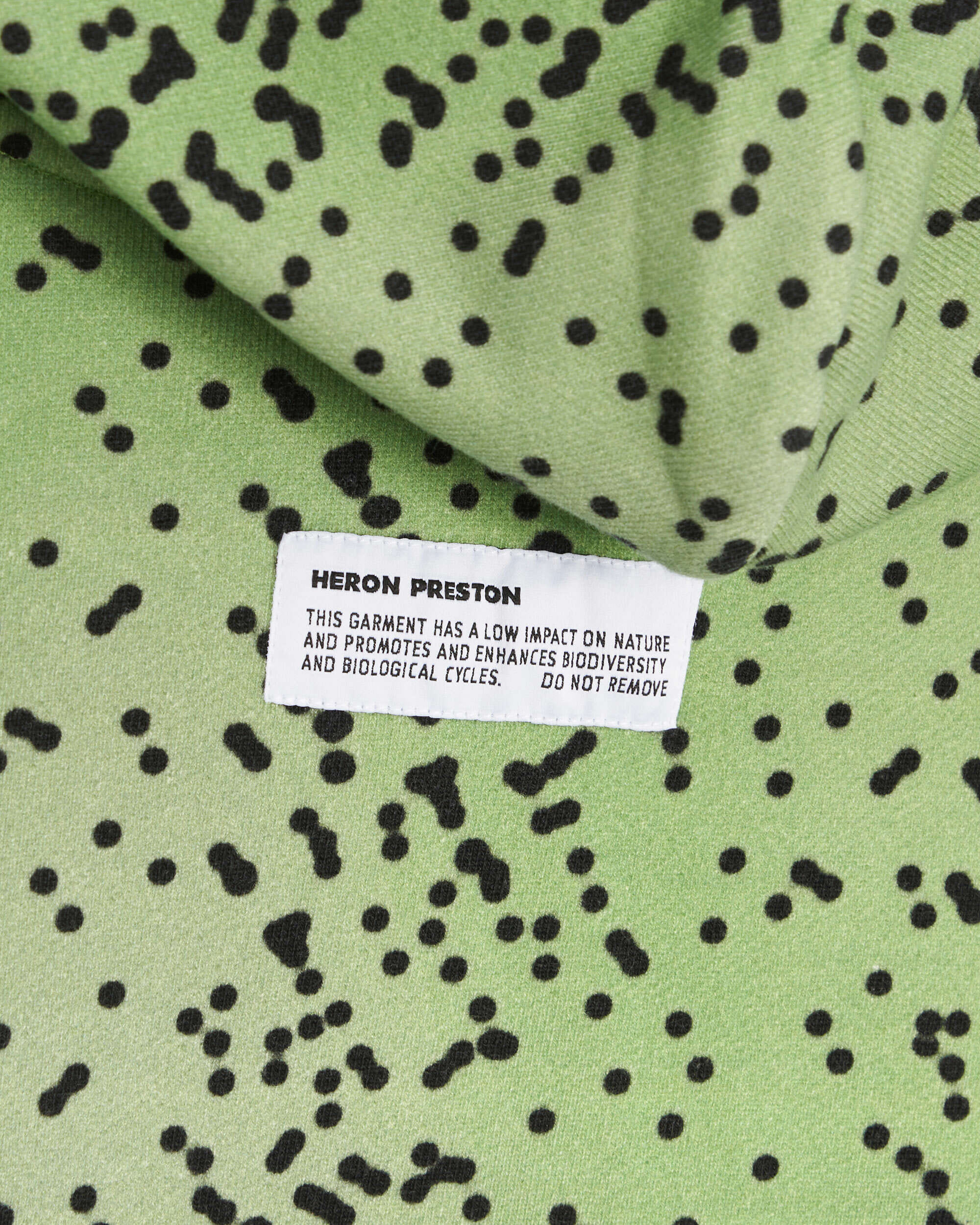 Heron Preston Sudadera con capucha Heron Preston Dots H.Trading Men's Hoodie para hombre