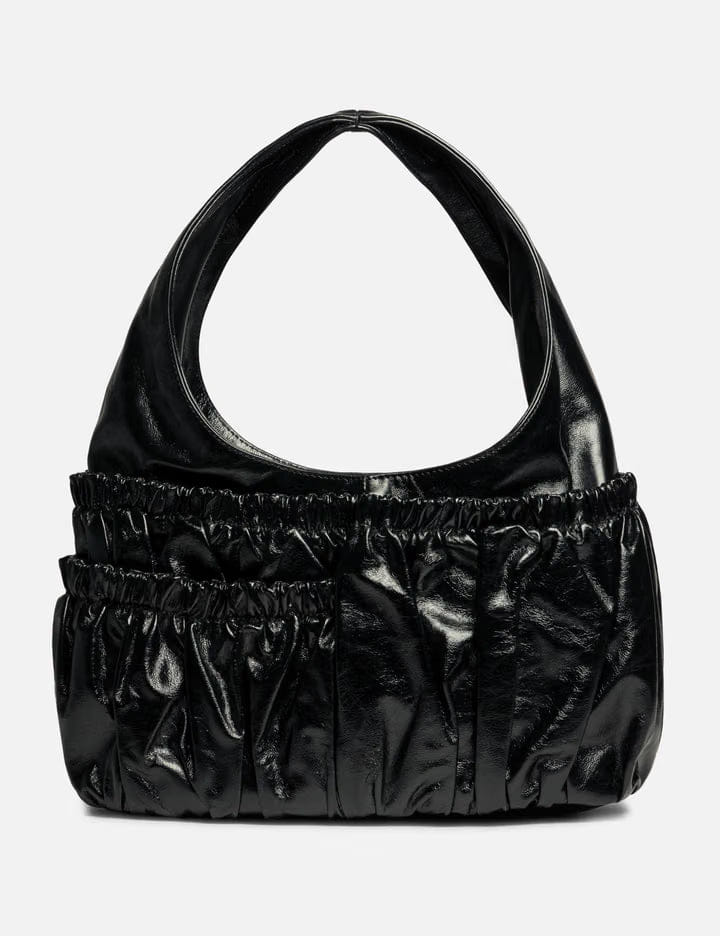 Marni Leather Gathered Hobo Bag