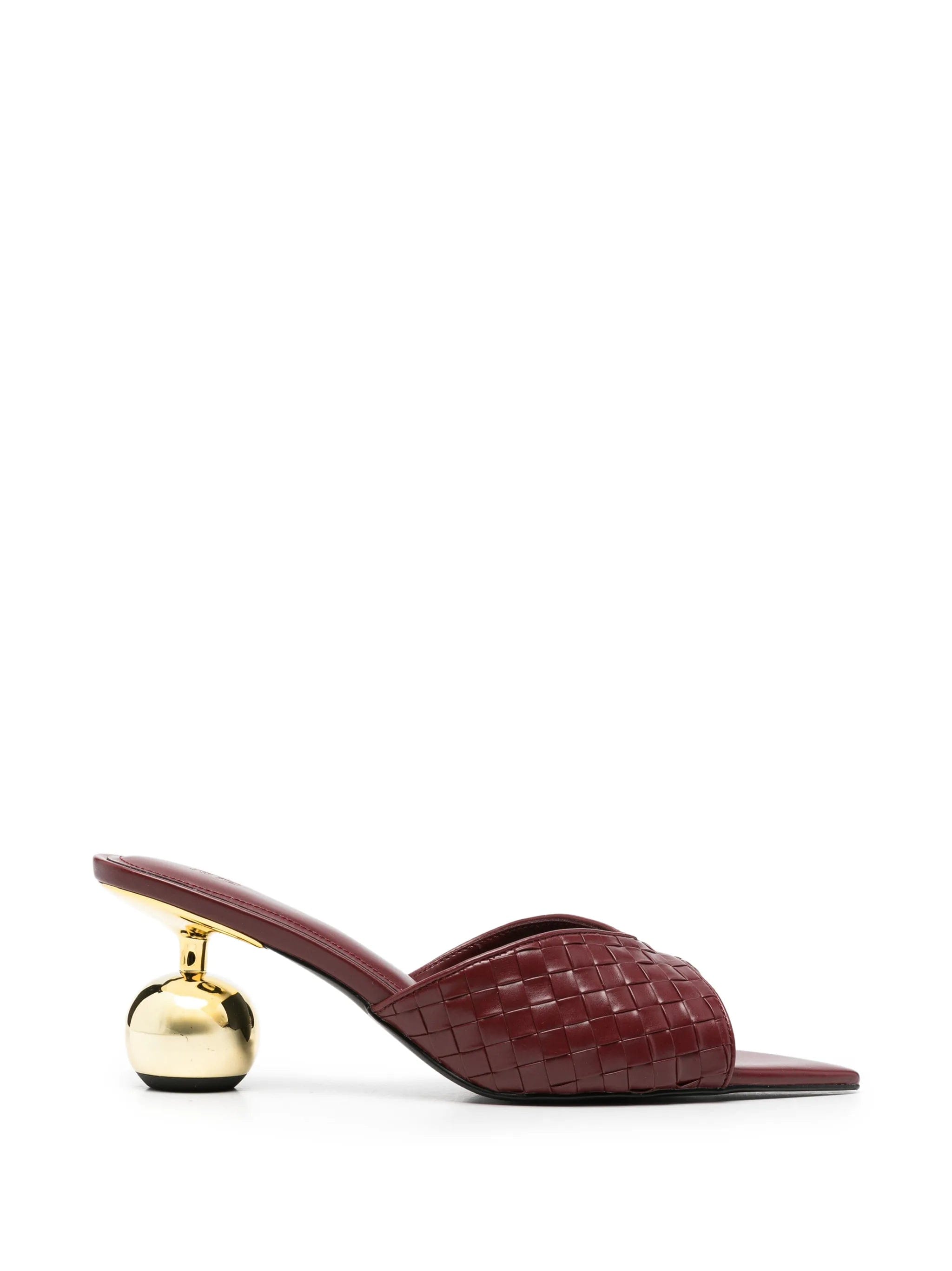 JW Pei Ellie braided sphere - heel sandals
