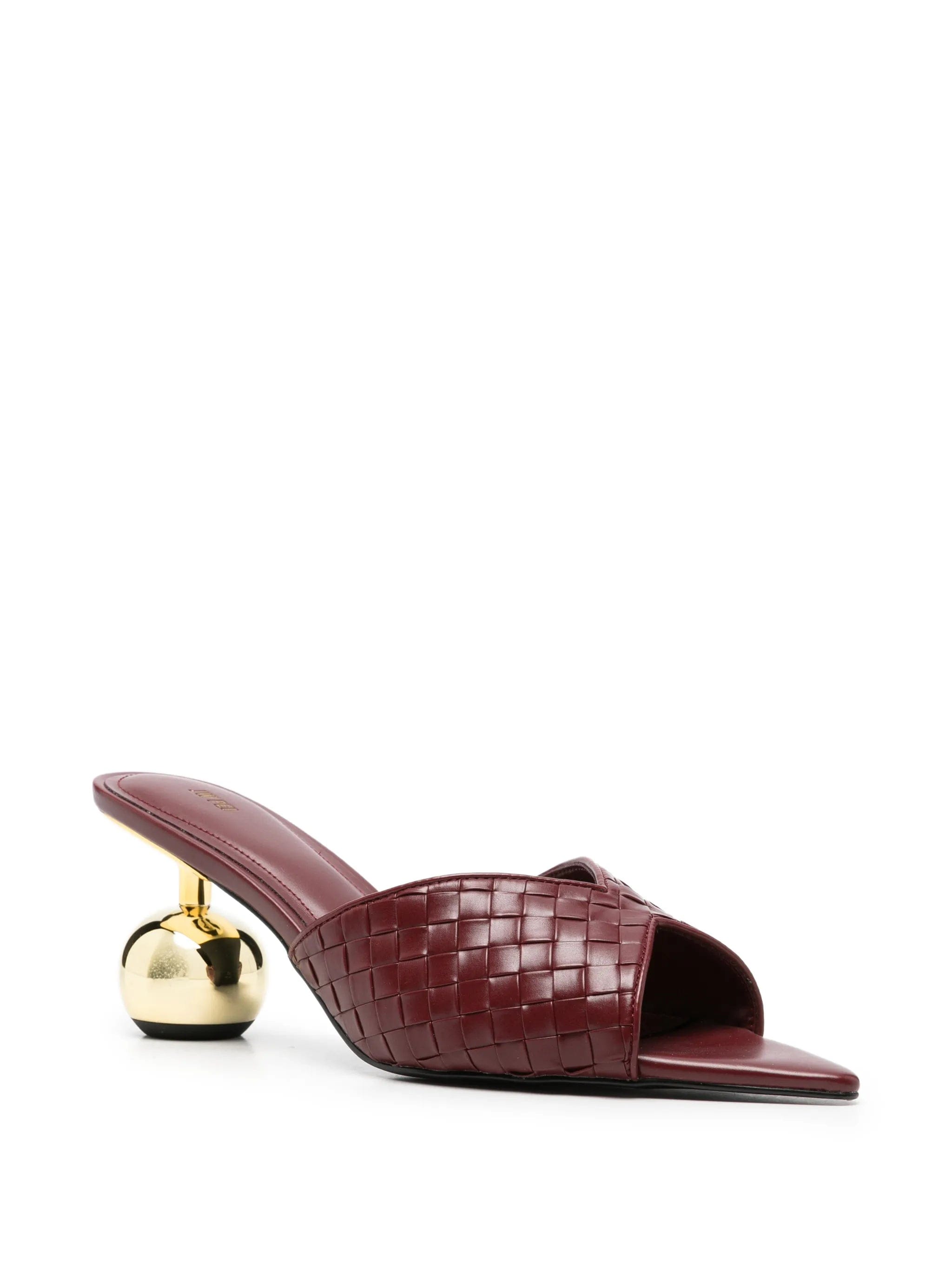 JW Pei Ellie braided sphere - heel sandals