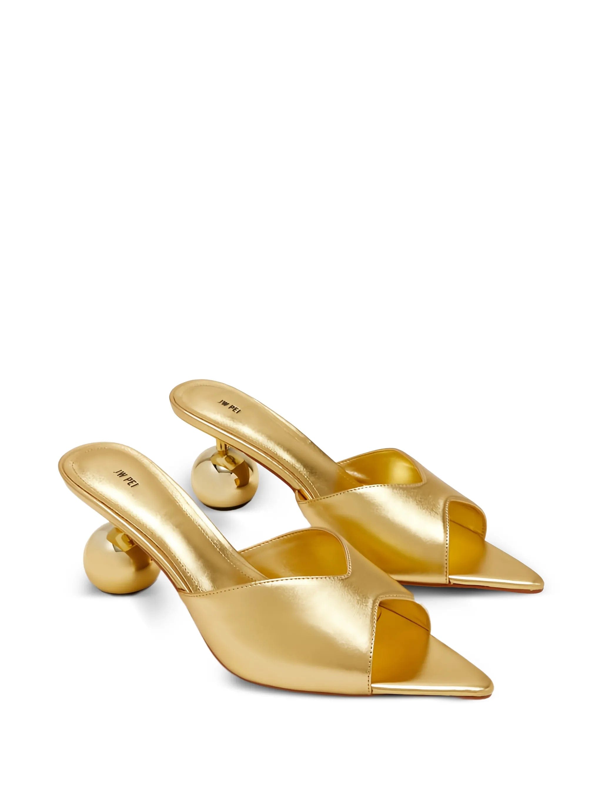 JW Pei Ellie spherical - heel pointed - toe mules