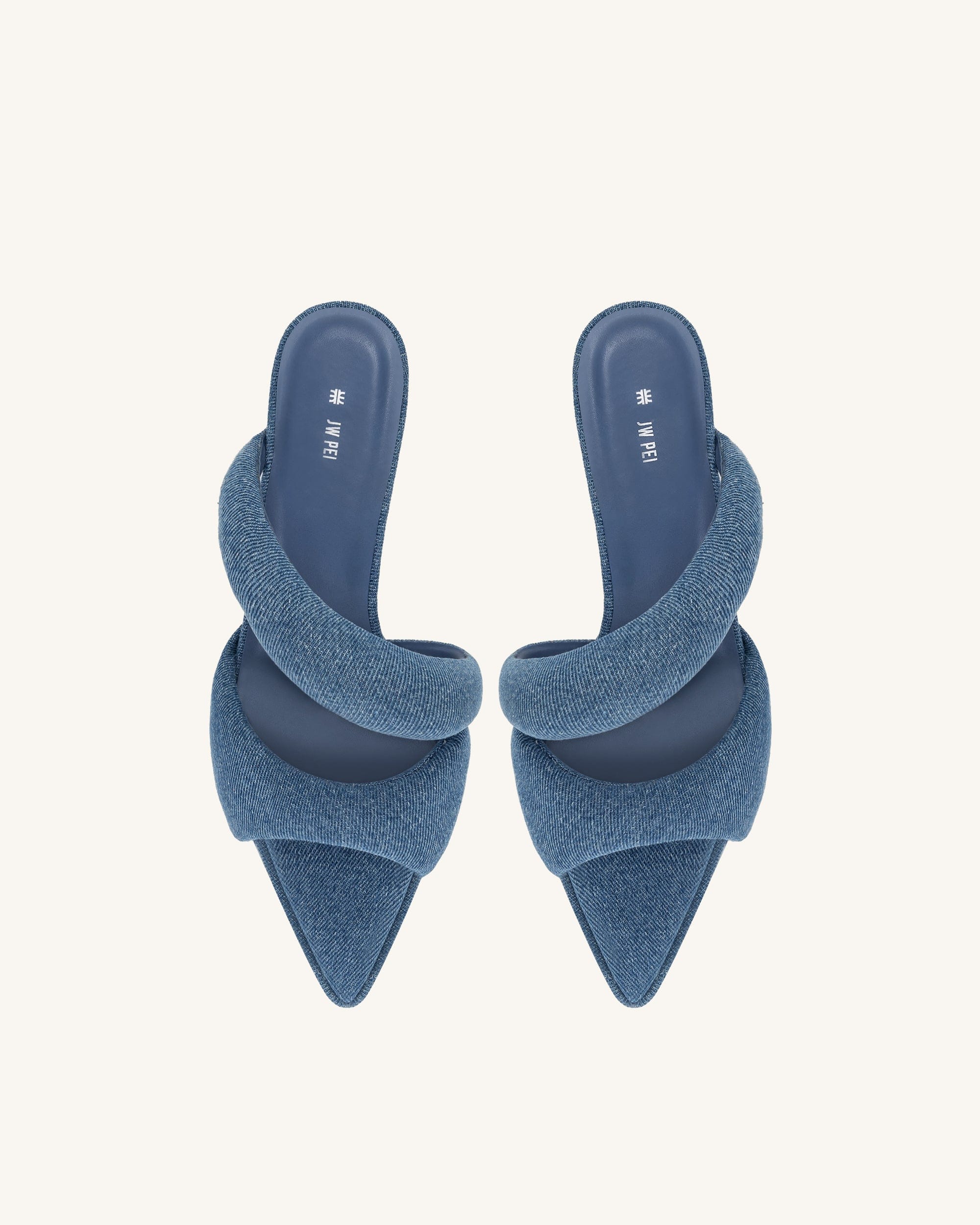Jw Pei Sara Mule Denim Blue