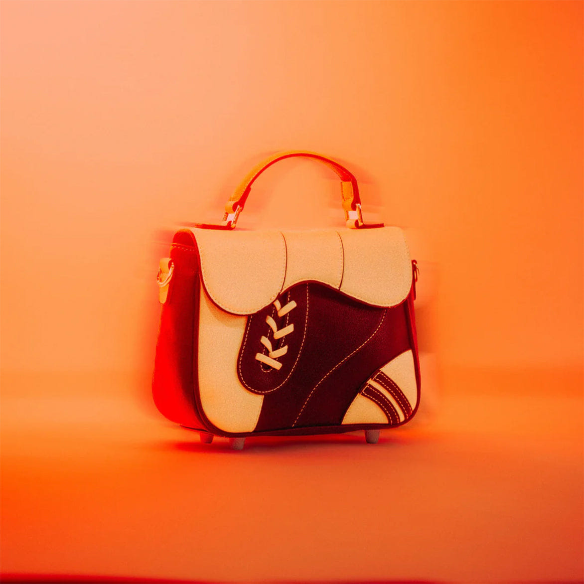 Stavelo THE PITCH BAG - BLACK / CREAM