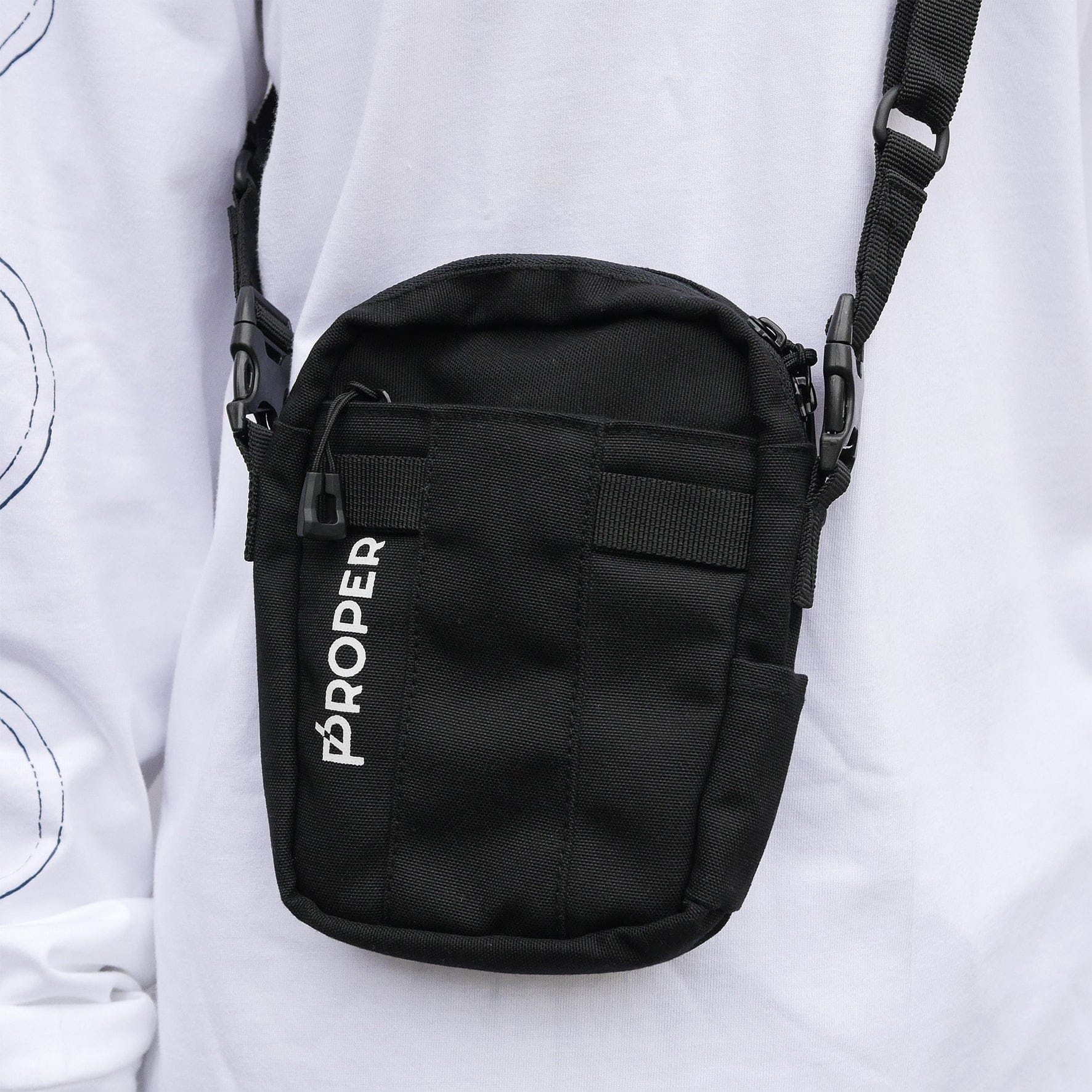 Proper Mini Sling Bag Black