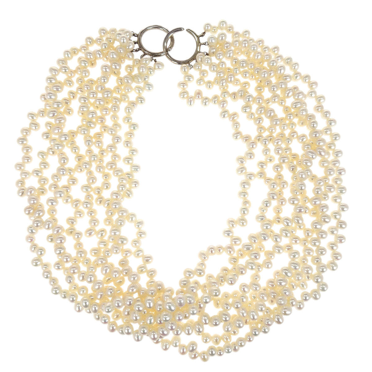 Tiffany & Co. Paloma Picasso Torsade Necklace 925 Freshwater Pearl Jewelry