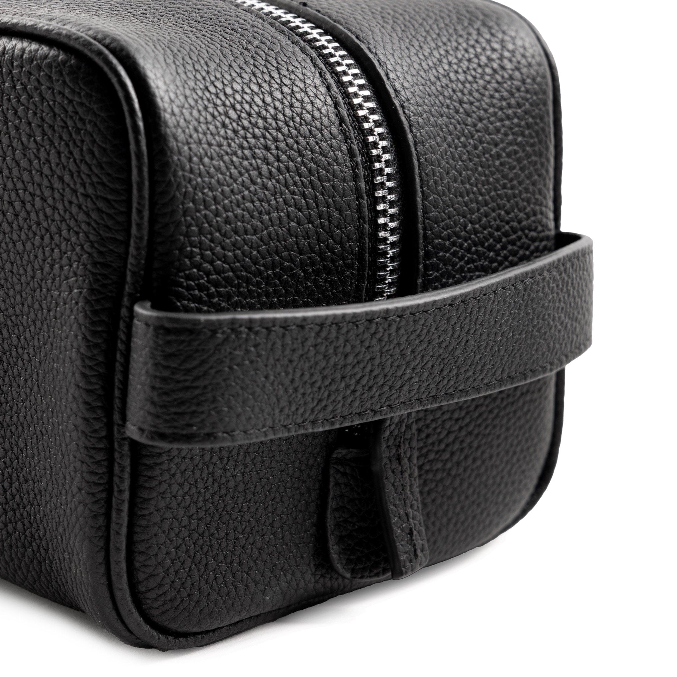 Asphaltgold Leather Toiletry Bag