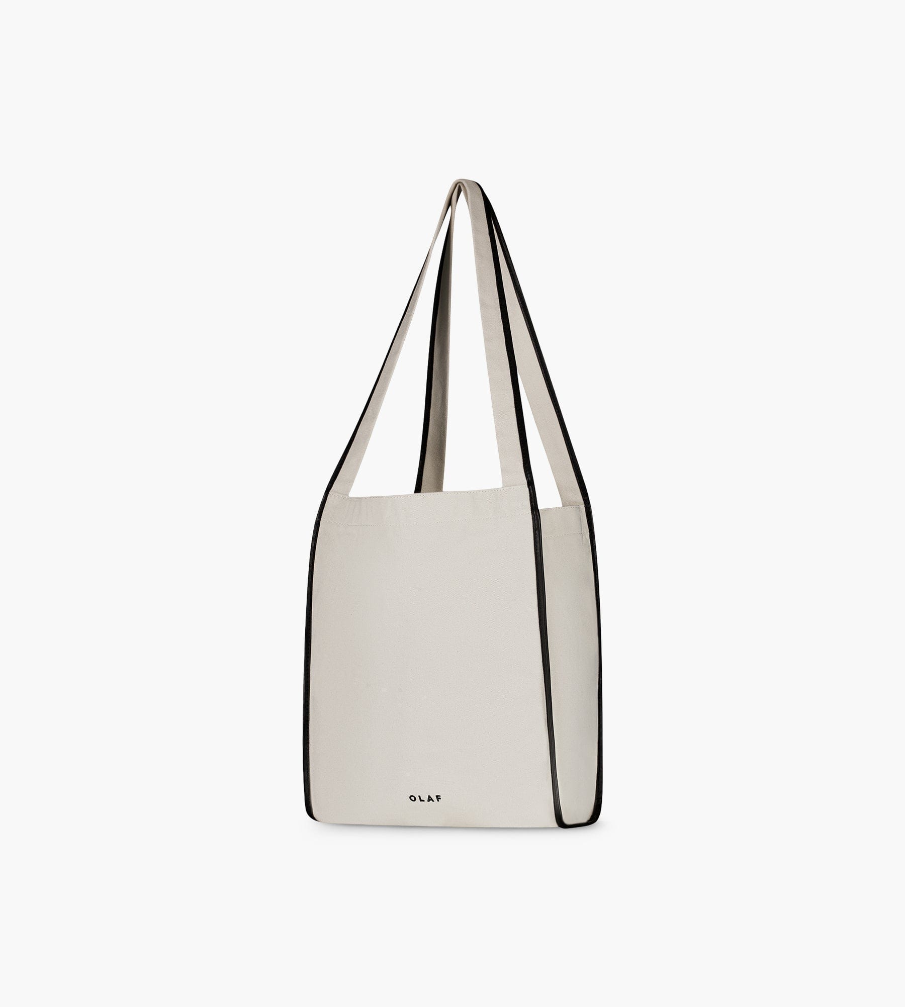 OLAF Contrast Binding Canvas Bag Offwhite