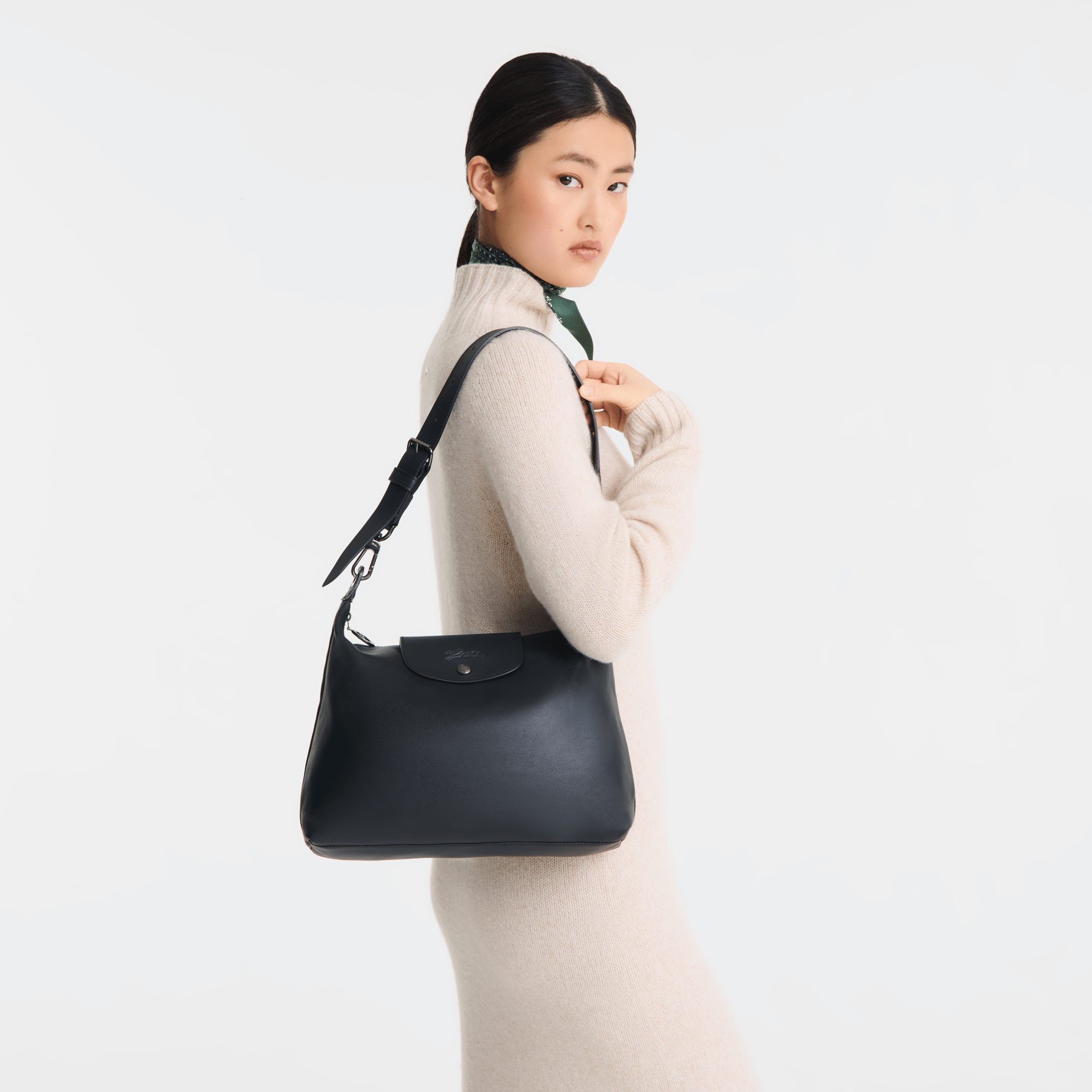 Long Champ Longchamp Le Pliage Xtra M Hobo bag Black