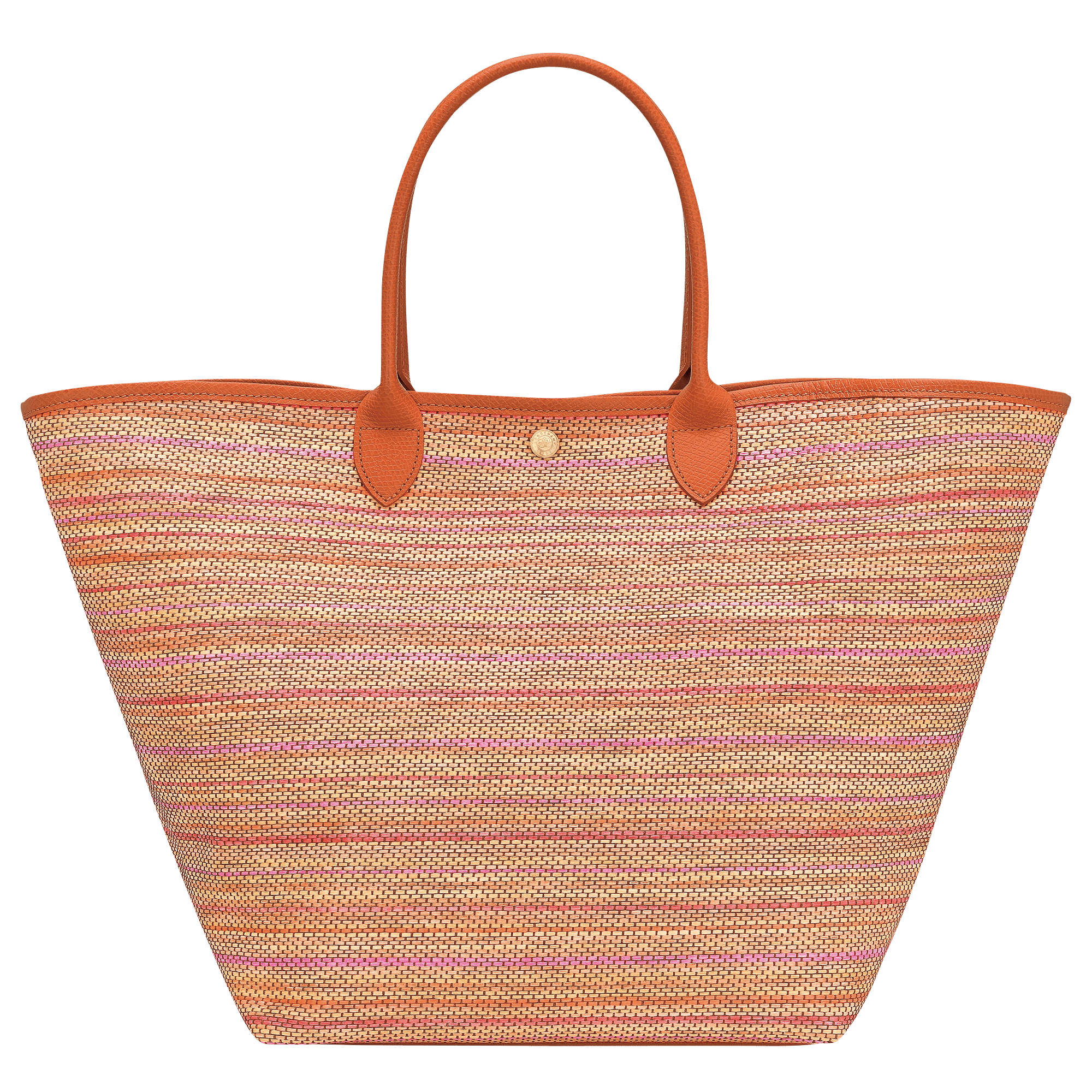 Long Champ Longchamp Le Pliage Collection Basket bag Rainbow