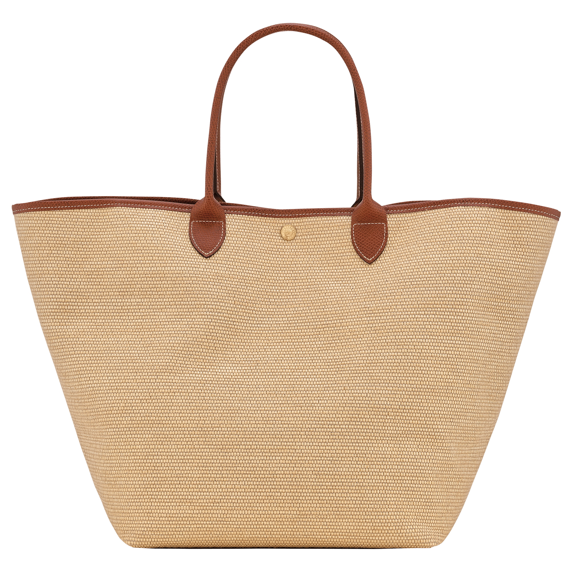 Long Champ Longchamp Le Pliage Collection L Basket bag Brown