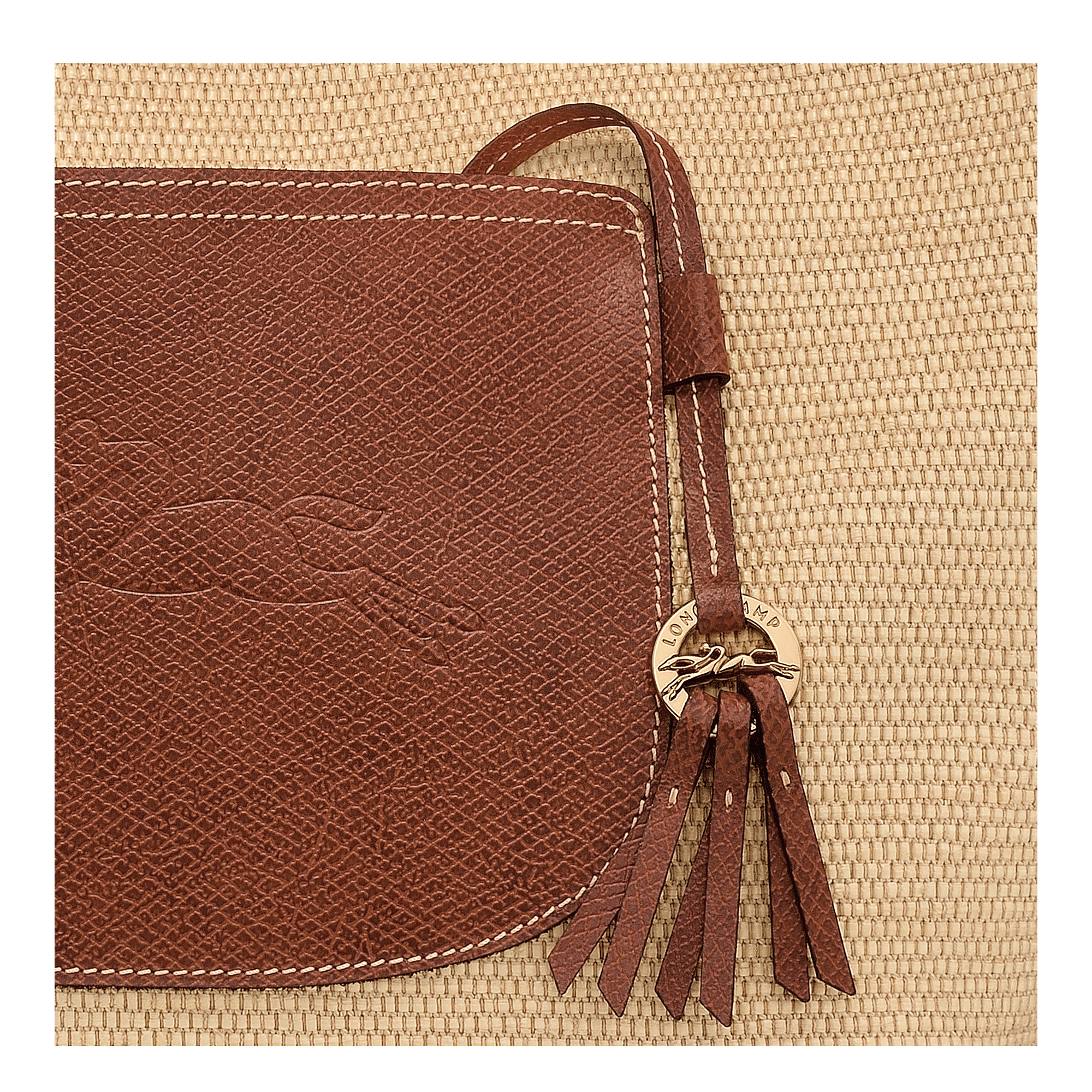 Long Champ Longchamp Le Pliage Collection L Basket bag Brown