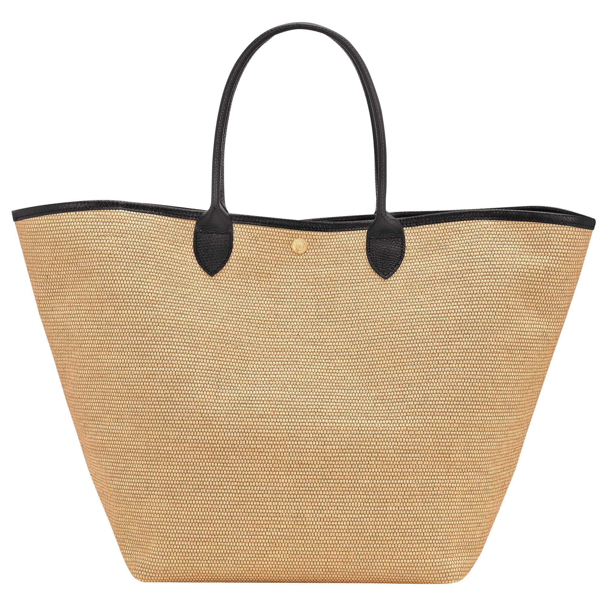 Long Champ Longchamp Le Pliage Collection L Basket bag Black