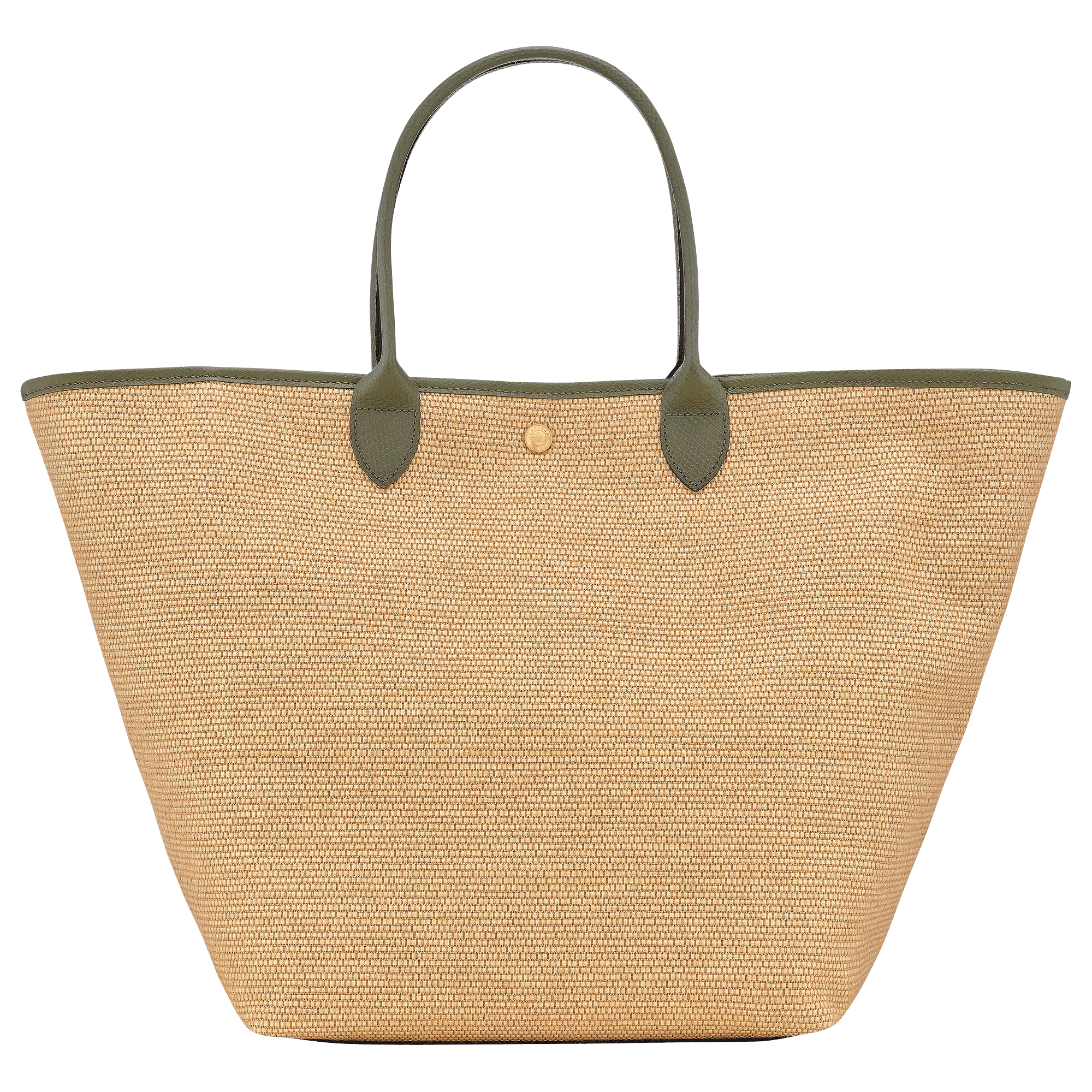 Long Champ Longchamp Le Pliage Collection L Basket bag Artichoke