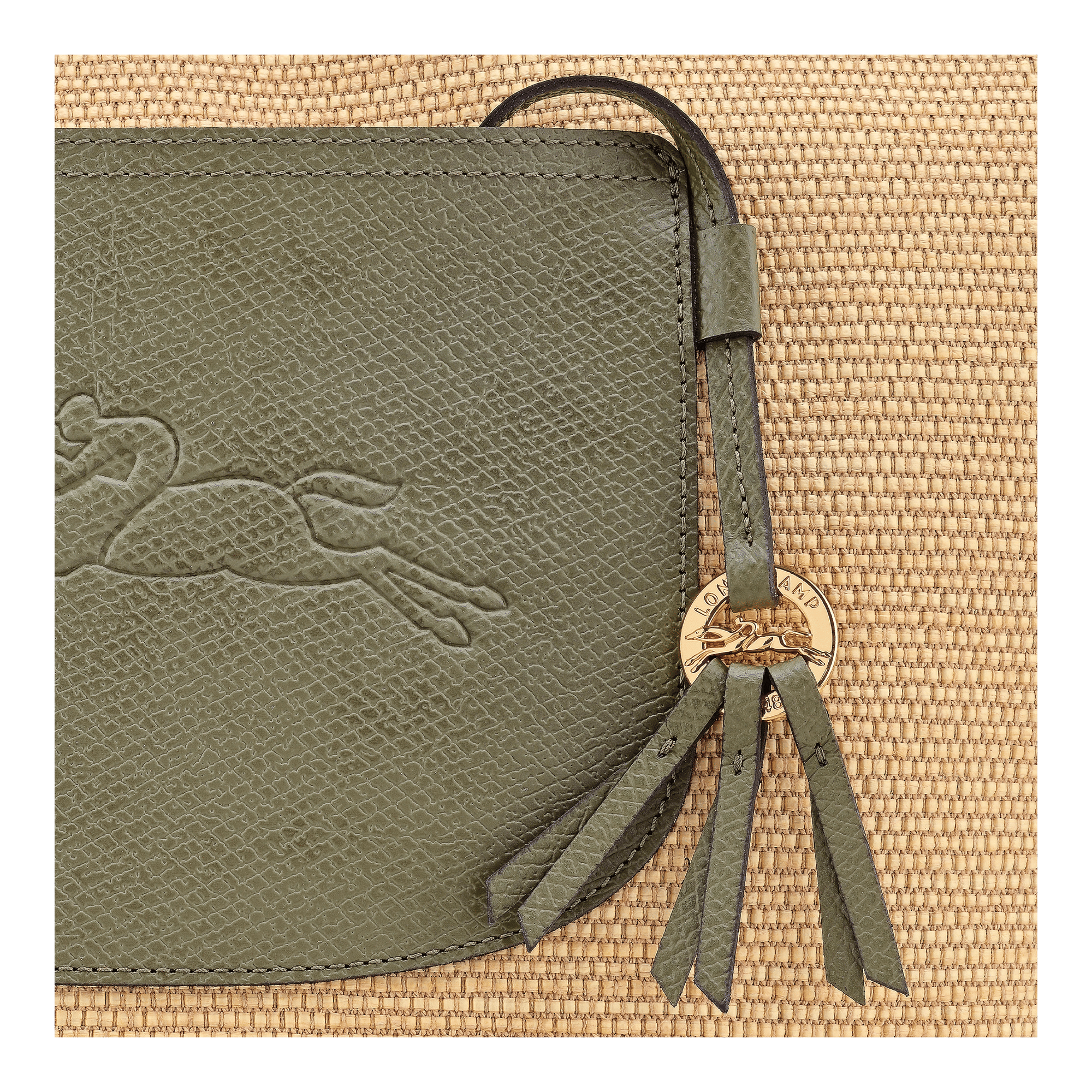 Long Champ Longchamp Le Pliage Collection L Basket bag Artichoke