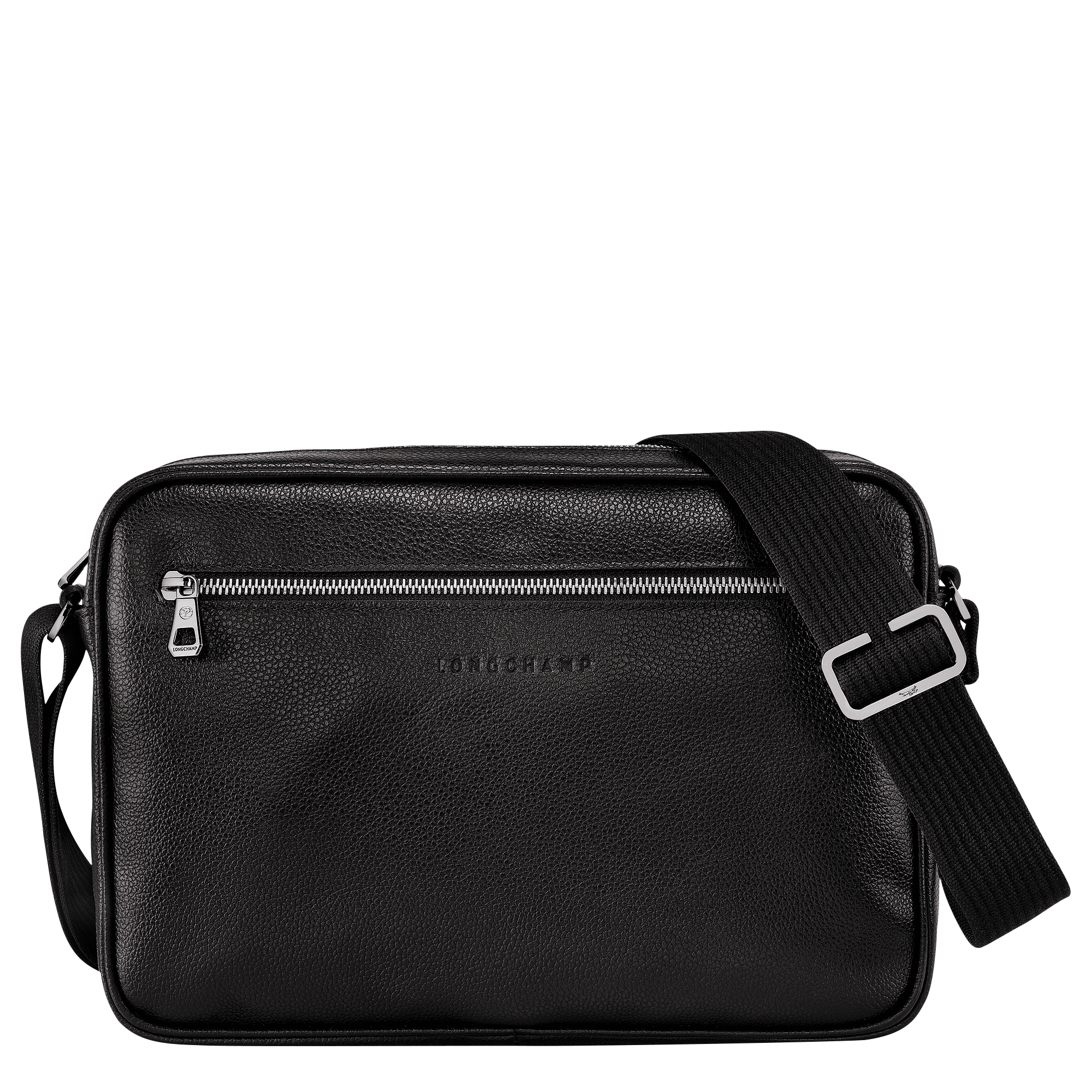 Long Champ Longchamp Le Foulonné M Camera bag Black