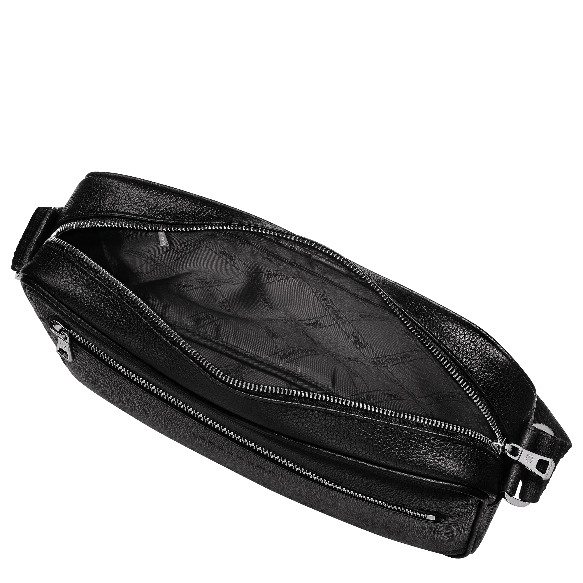 Long Champ Longchamp Le Foulonné M Camera bag Black
