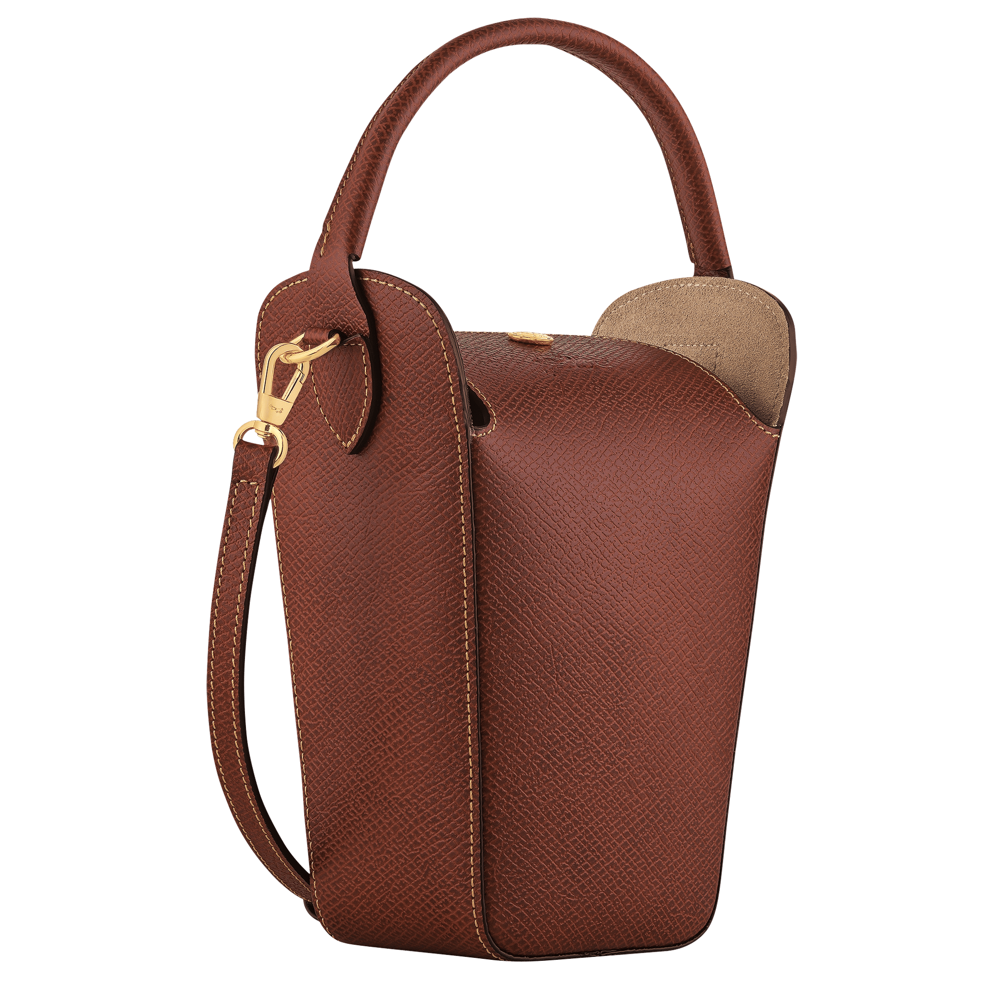 Long Champ Longchamp Épure Pop corn bag Brown