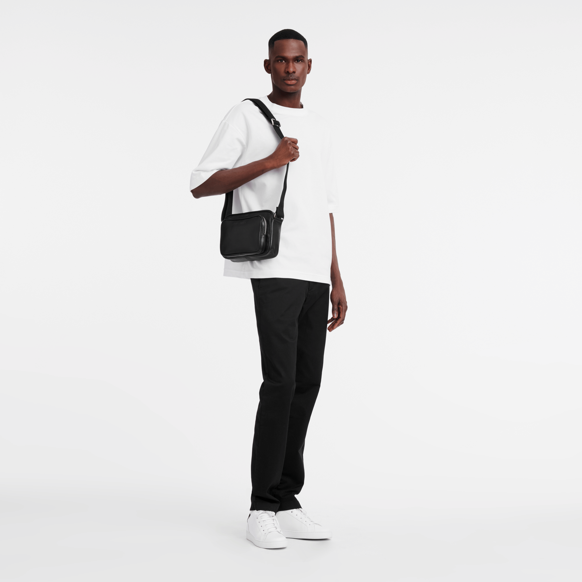 Long Champ Longchamp Le Foulonné S Camera bag Black
