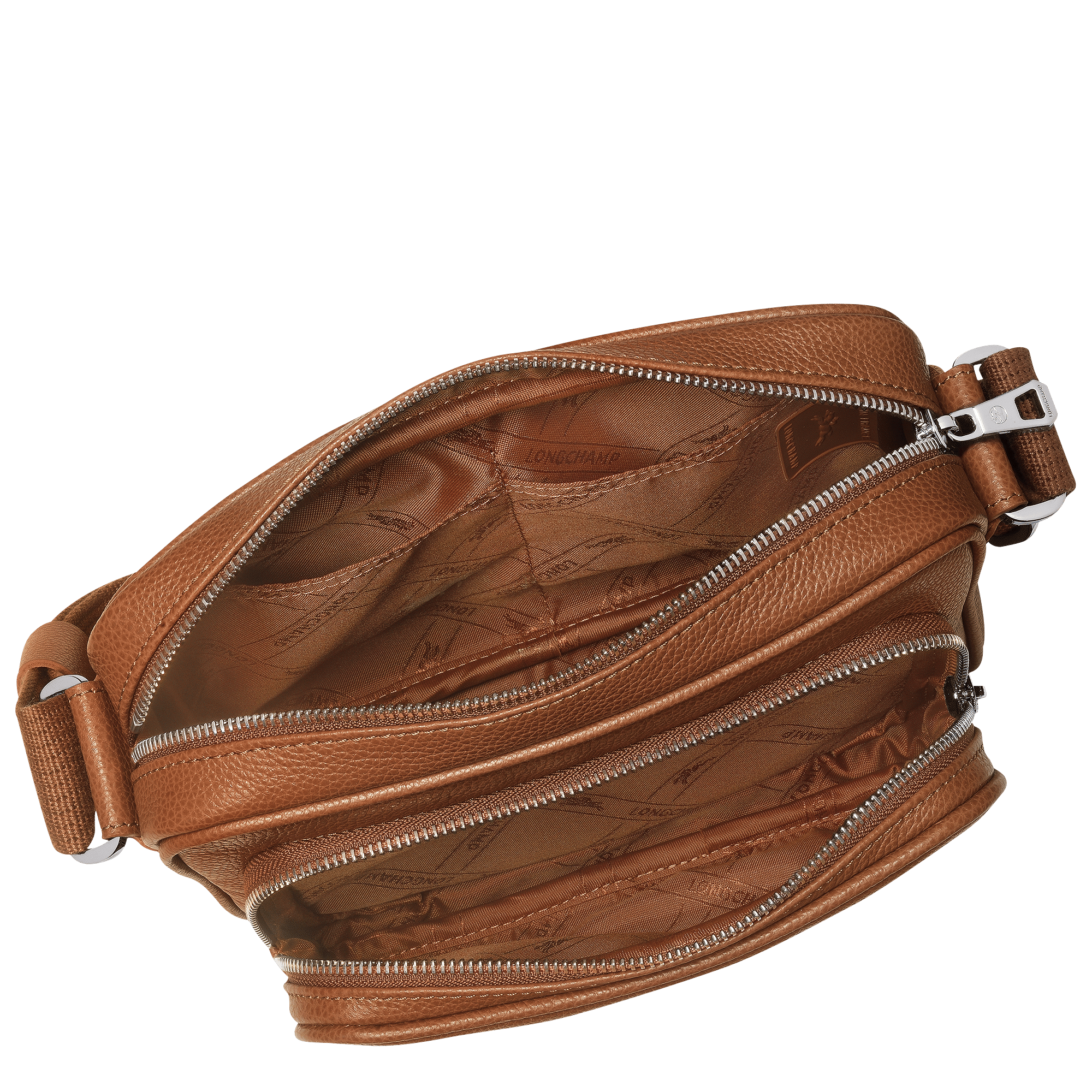 Long Champ Longchamp Le Foulonné S Camera bag Caramel