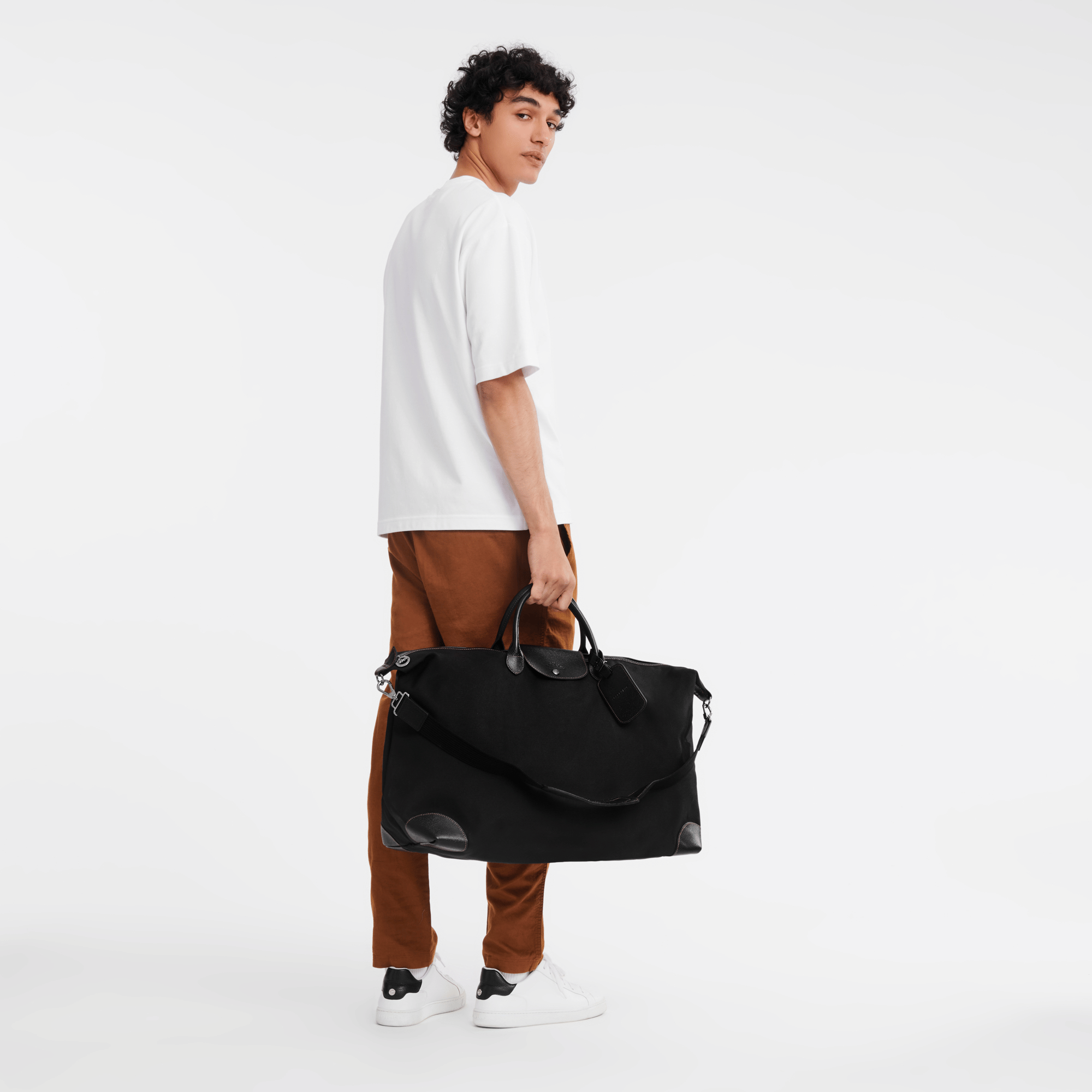 Long Champ Longchamp Boxford XL Travel bag Black