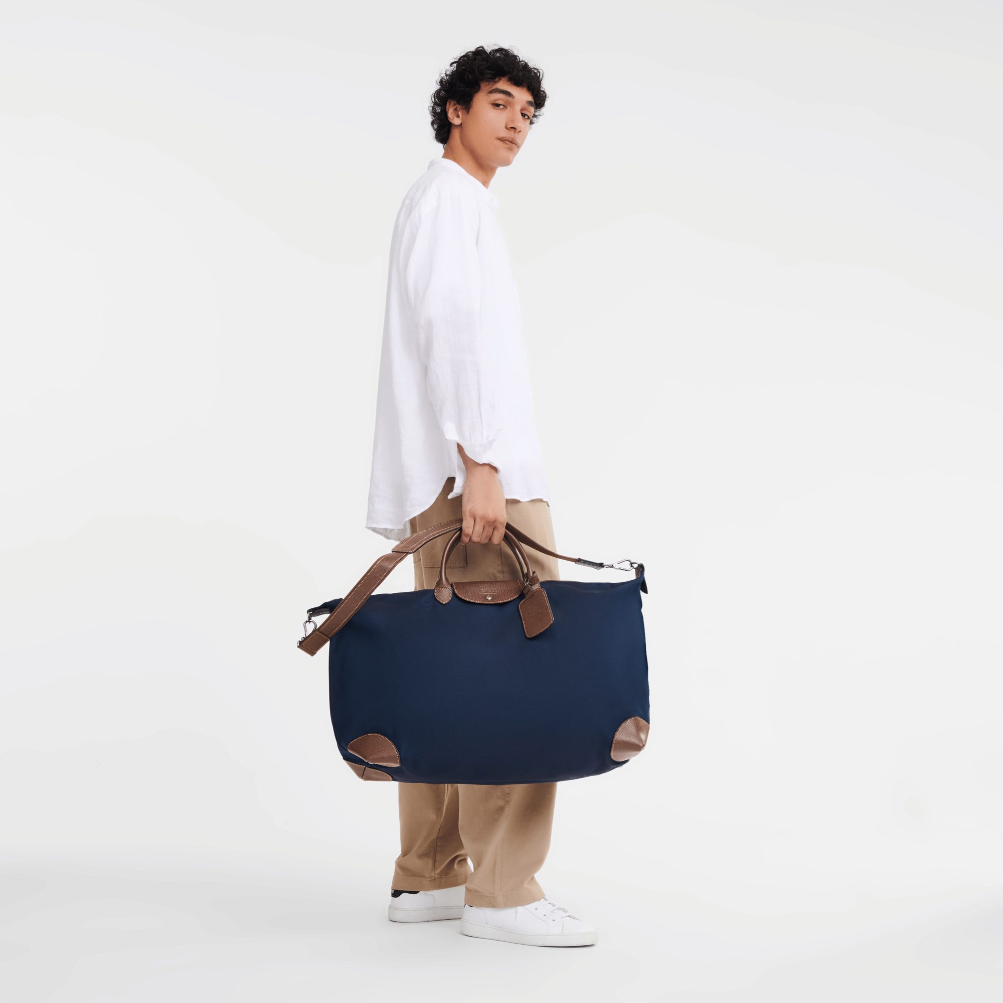 Long Champ Longchamp Boxford XL Travel bag Blue