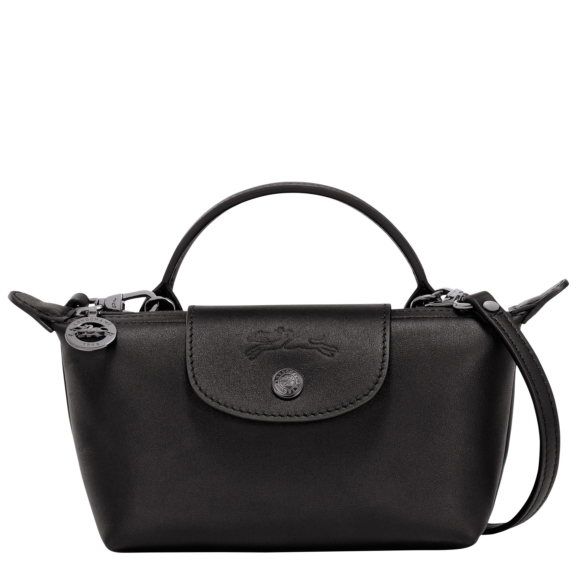 Long Champ Longchamp Le Pliage Xtra XS Pouch Black