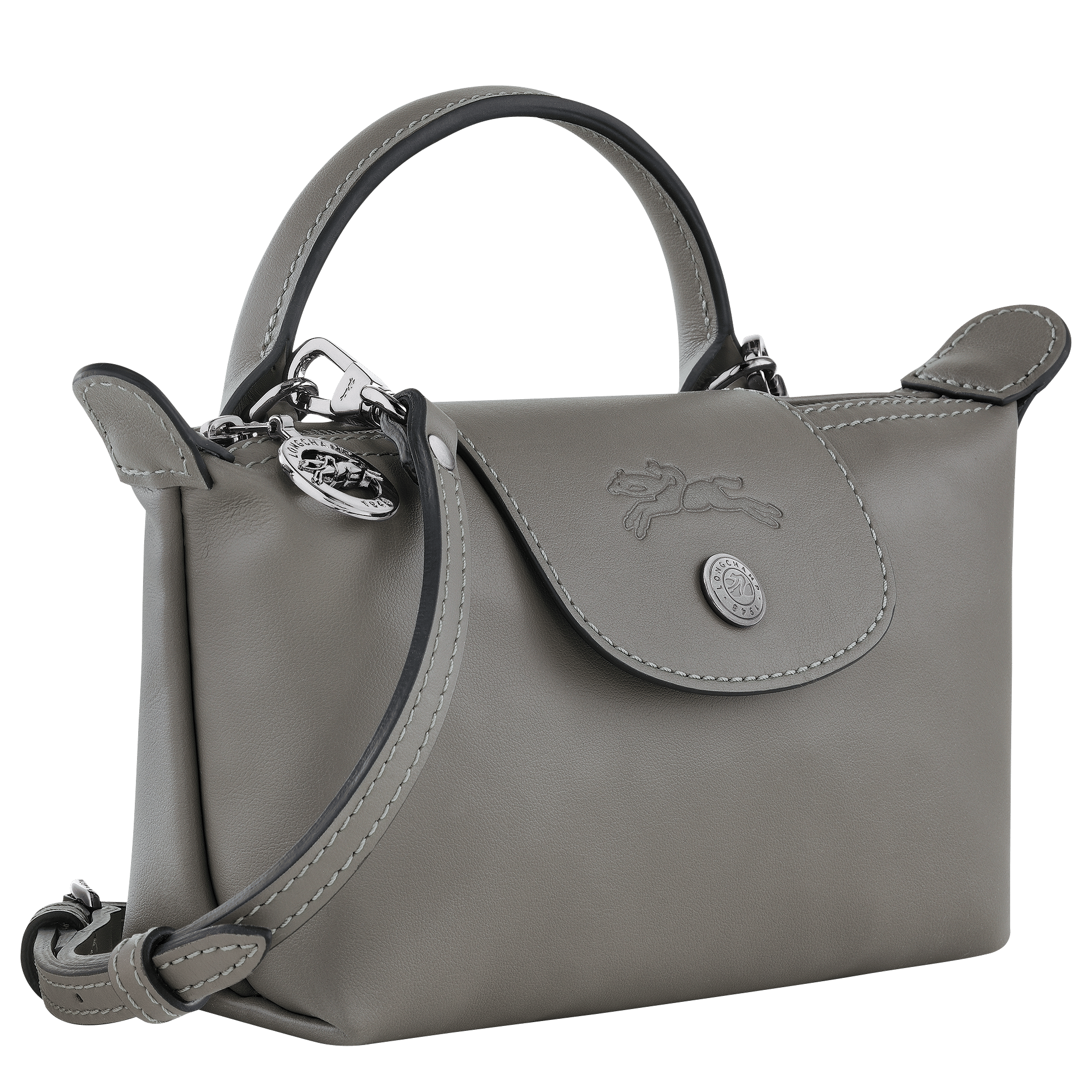 Long Champ Longchamp Le Pliage Xtra XS Pouch Turtledove