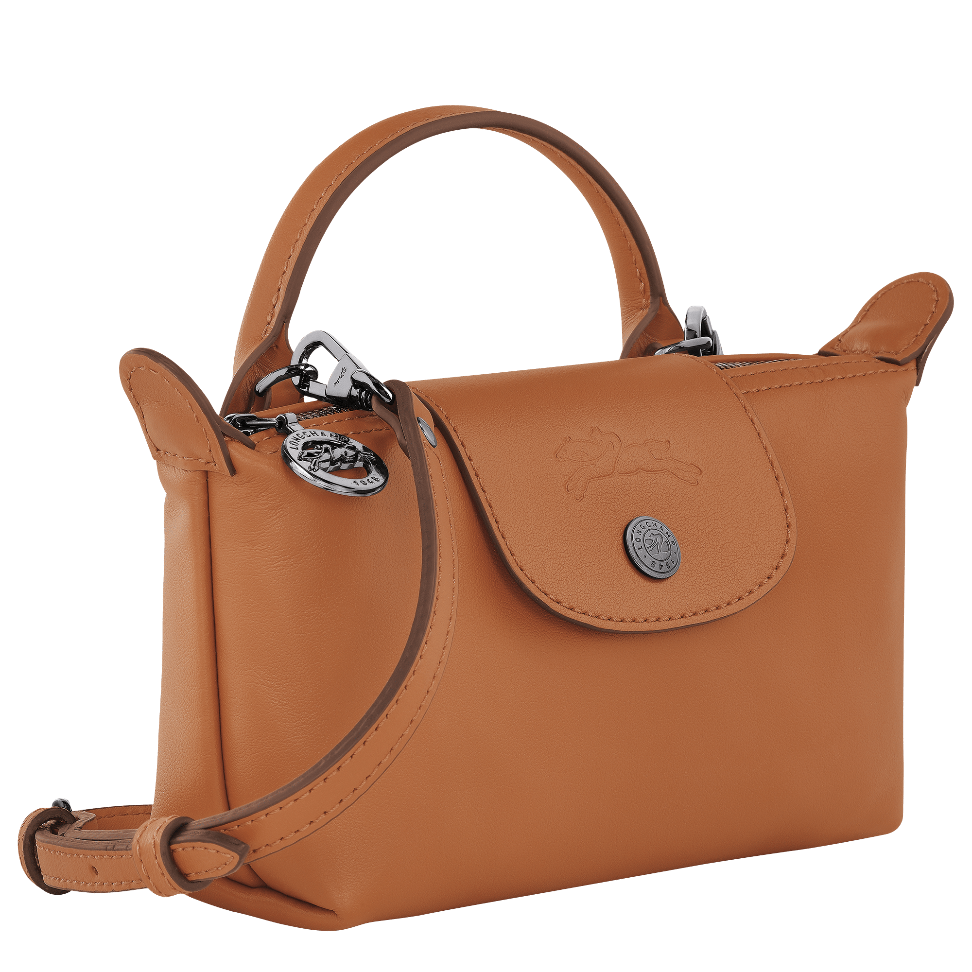 Long Champ Longchamp Le Pliage Xtra XS Pouch Cashew