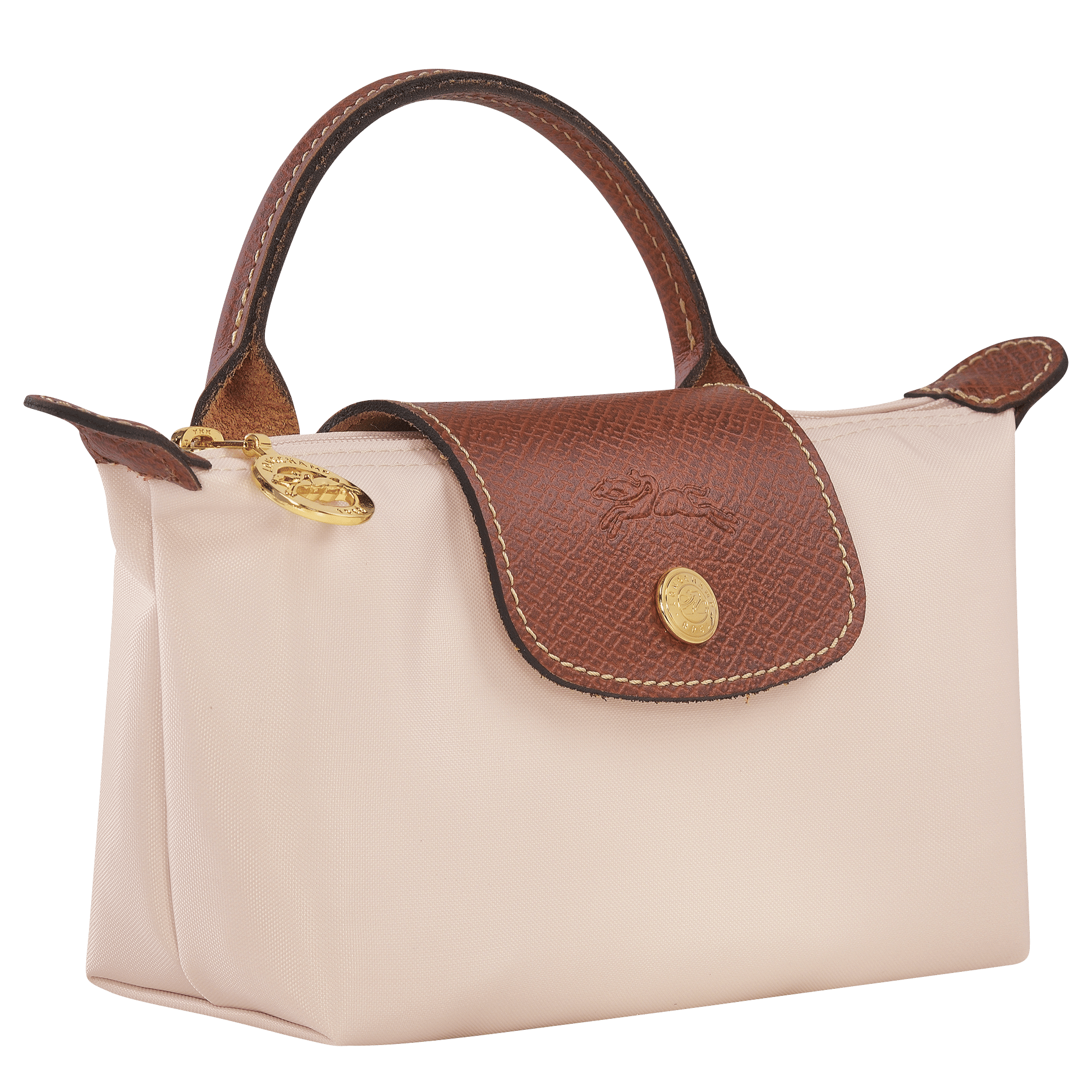 Long Champ Longchamp Le Pliage Original Pouch with handle Paper