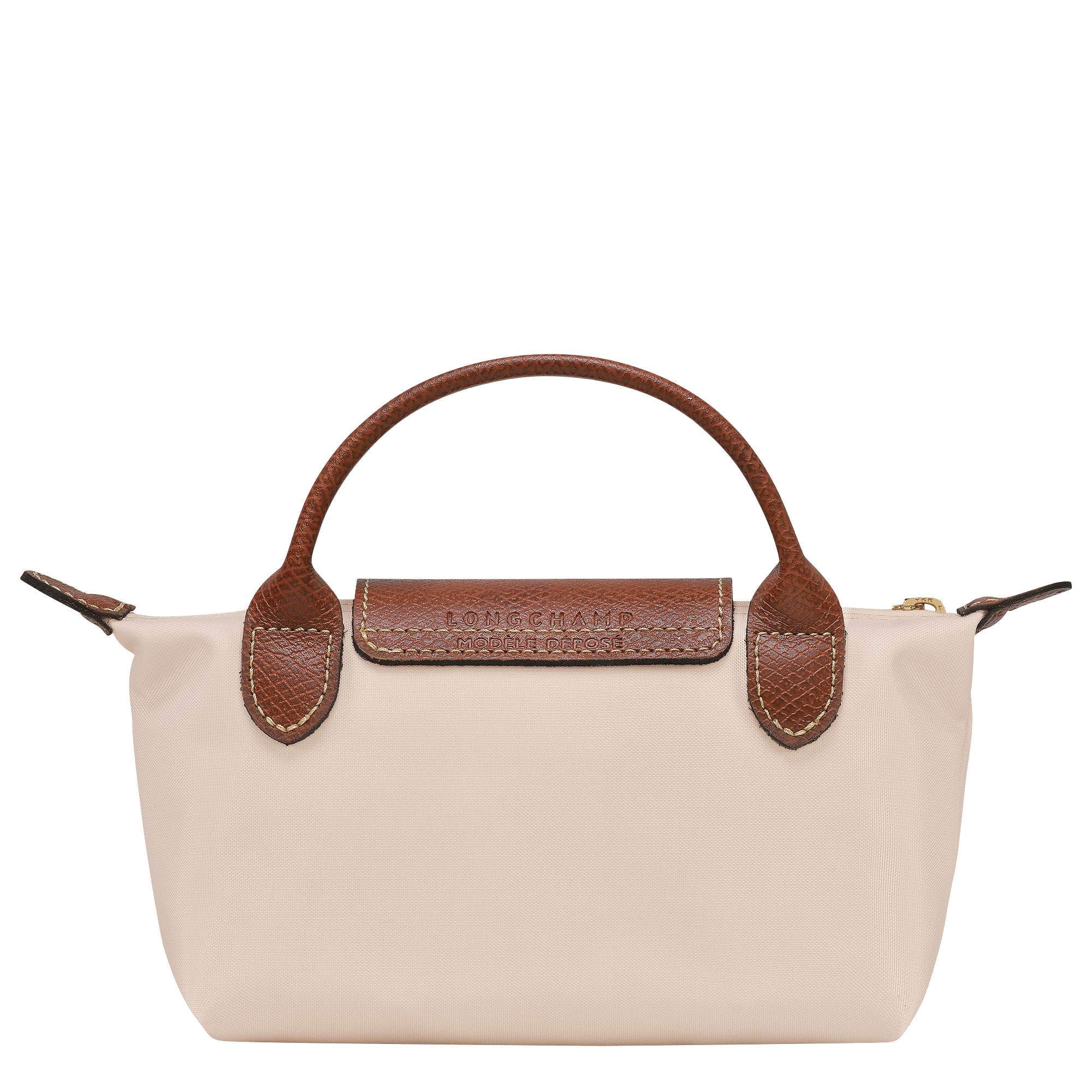 Long Champ Longchamp Le Pliage Original Pouch with handle Paper